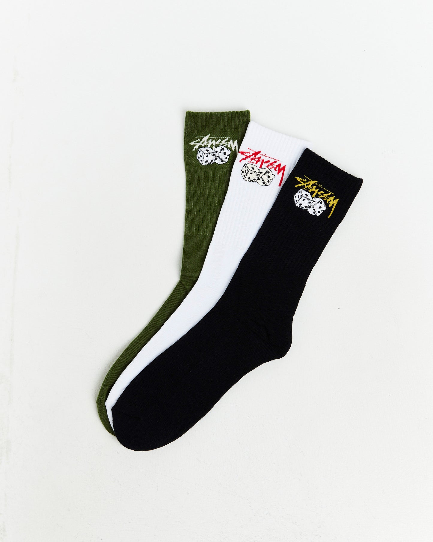 Roll The Dice Socks 3 Pack Multi