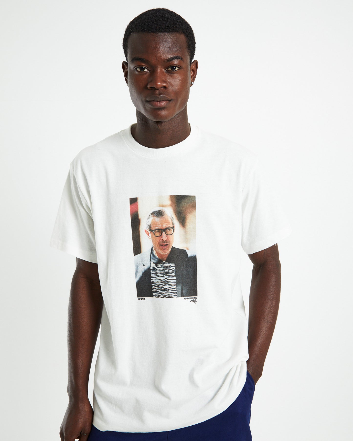 Jeff 50/50 AAA T-Shirt White