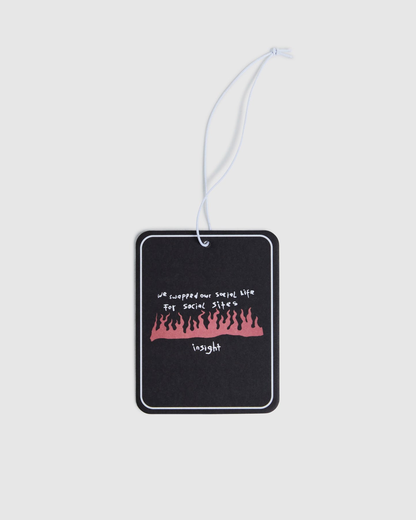 Social Sites Car Air Freshener Coconut