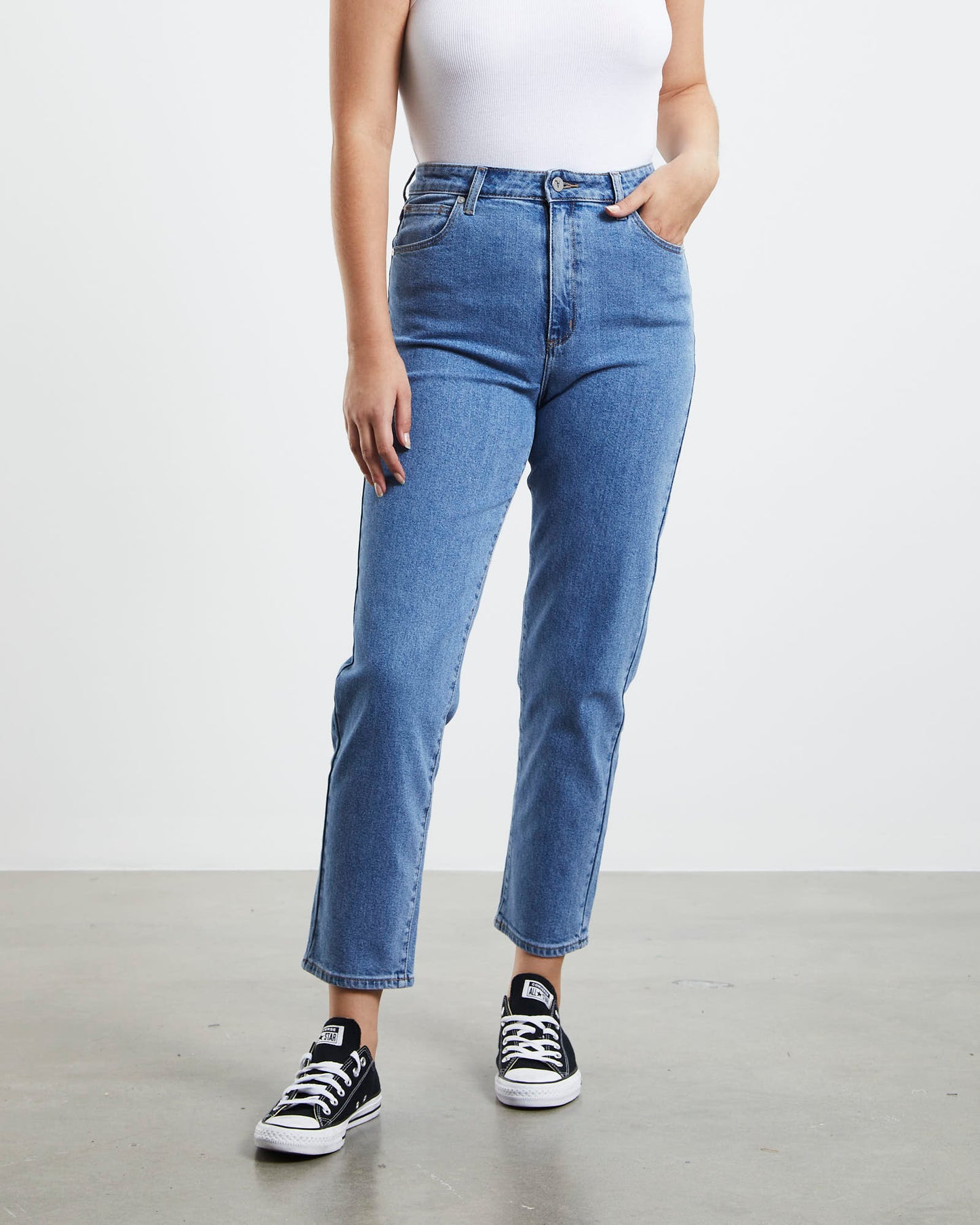 A 94 High Slim Denim Jeans Georgia