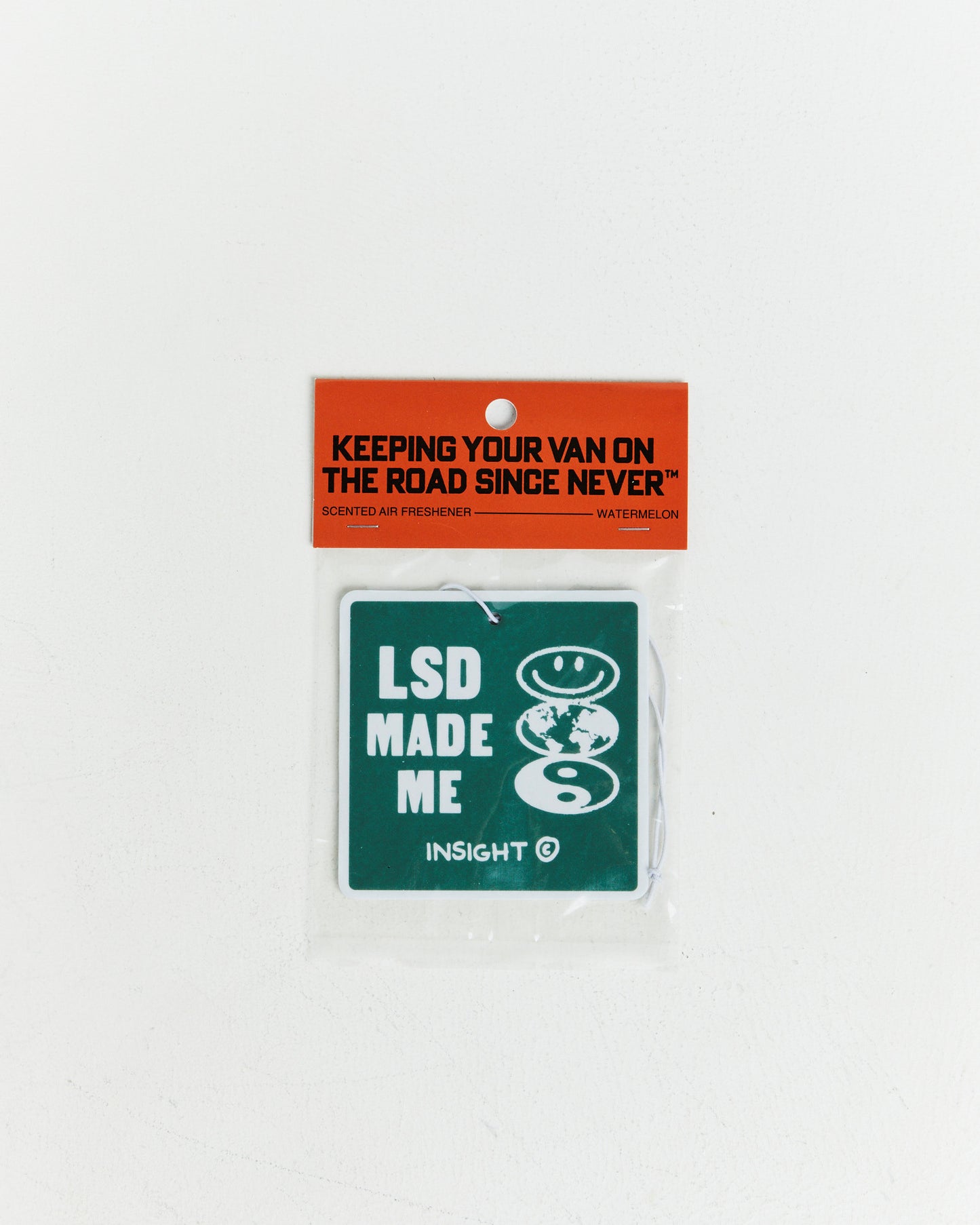 LSD Made Me Car Air Freshener Green Watermelon