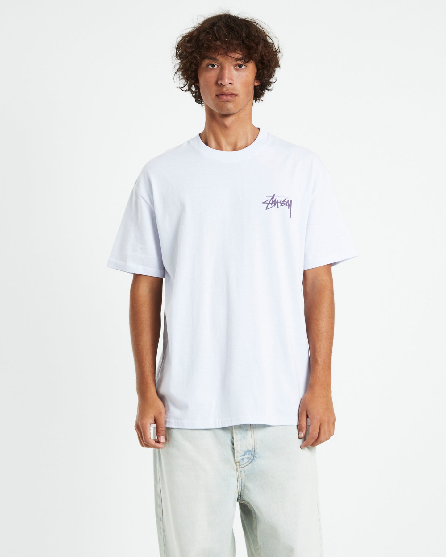 Rasta Man 50/50 Short Sleeve T-Shirt White