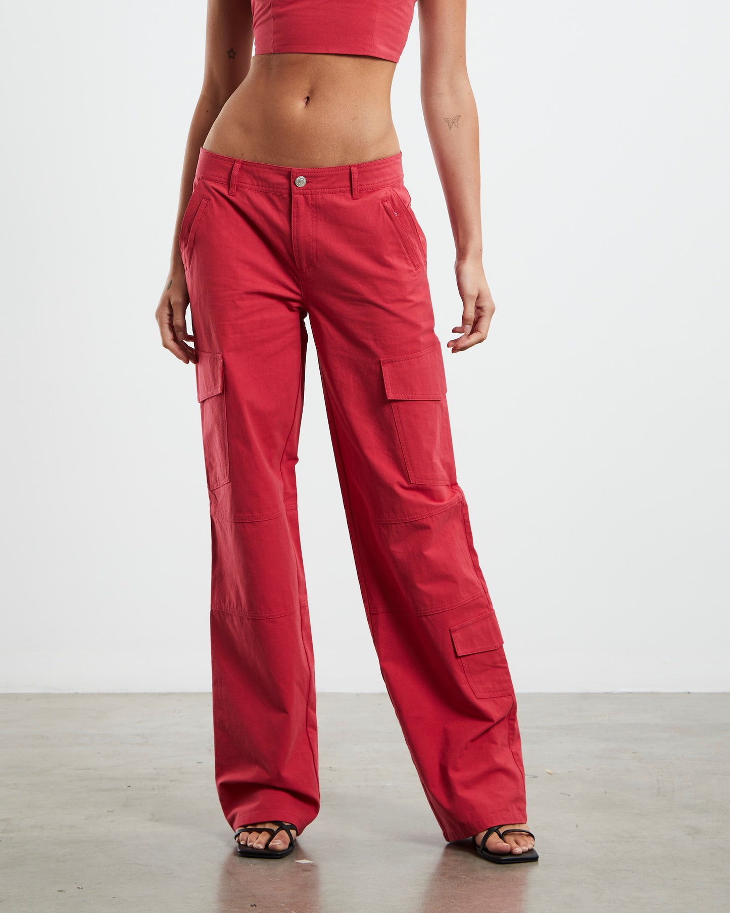 Amity Low Rise Cargo Pants