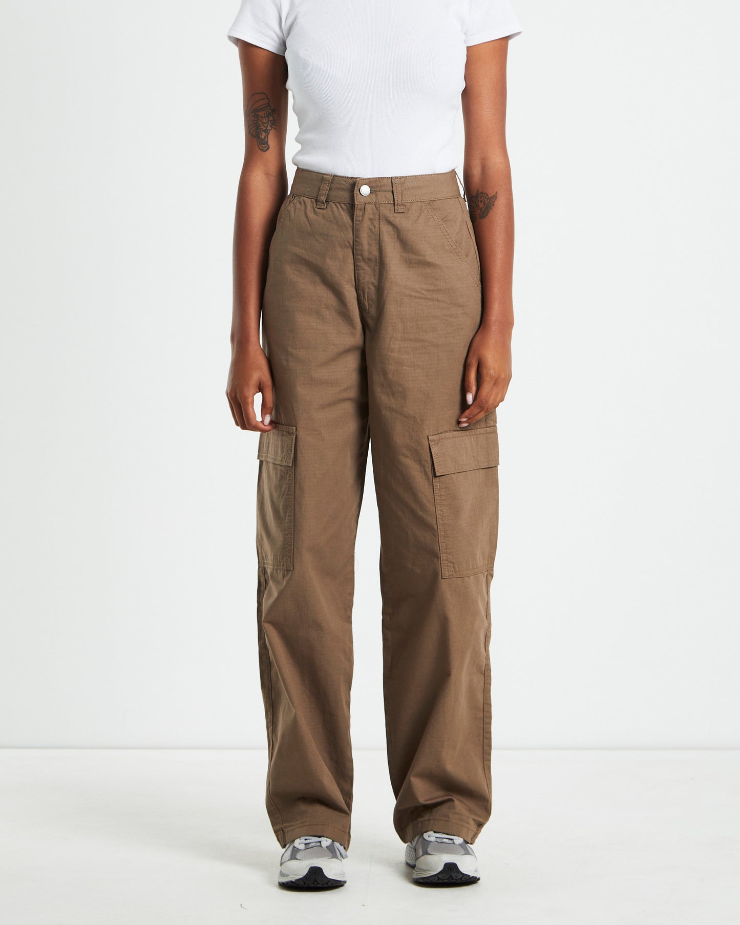 Donna Cargo Pants Walnut Brown