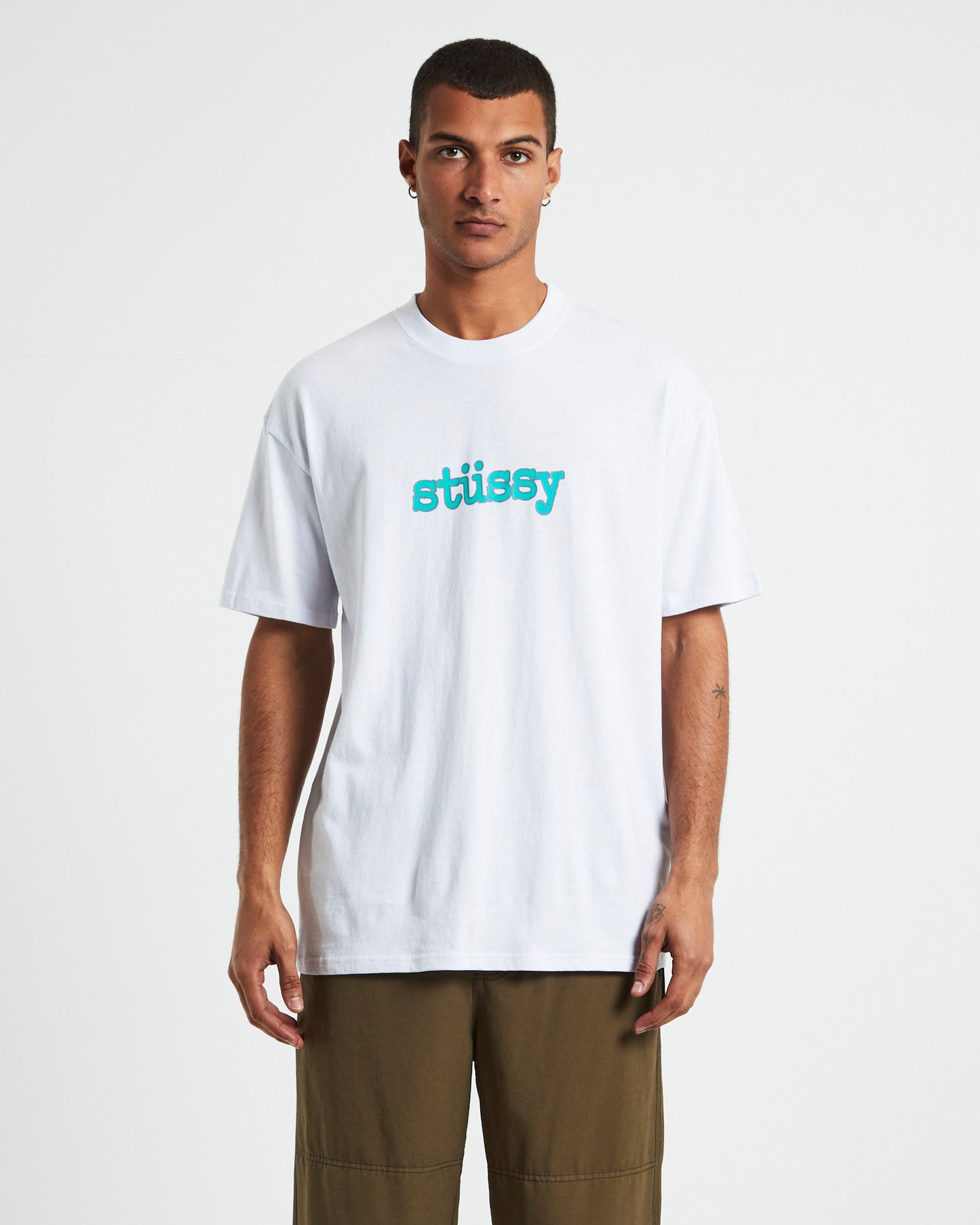 Typewriter Short Sleeve T-shirt White