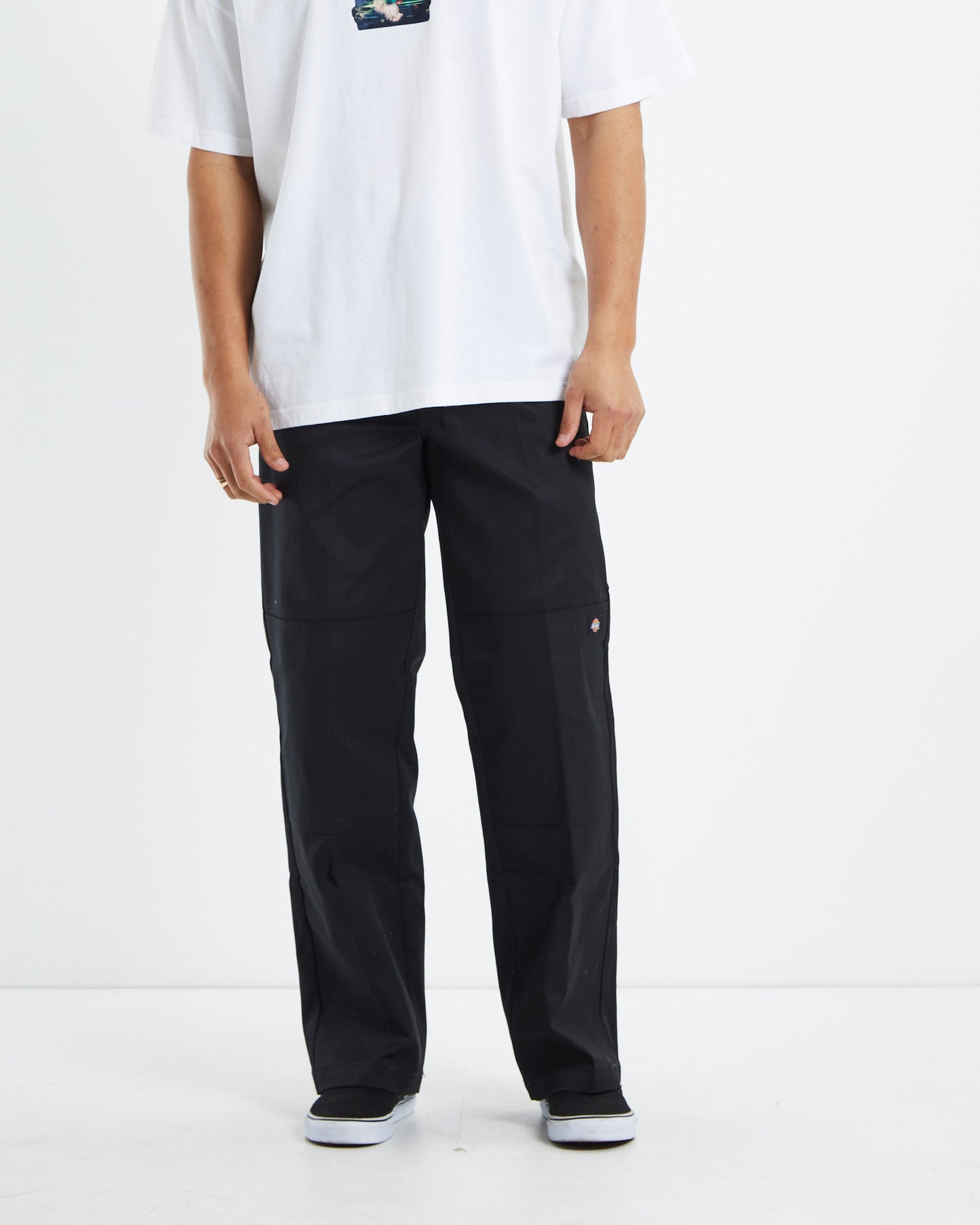 85-283 Loose Fit Pants Black