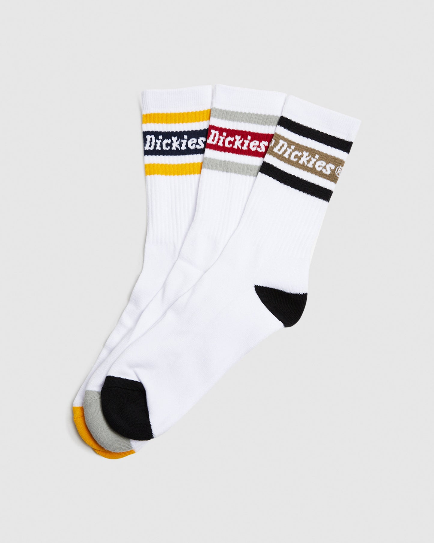 Madison Heights Crew Socks 3 Pack Multi