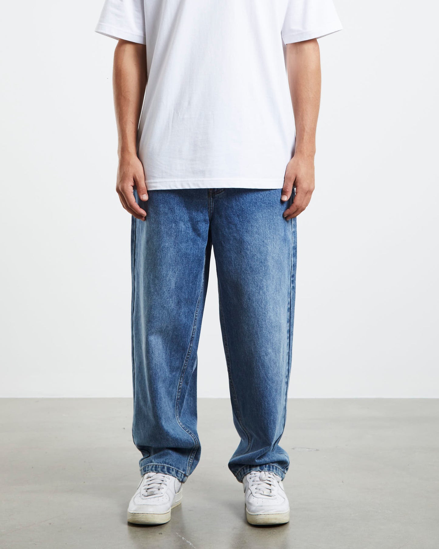 Wide Boy Jeans Salty Blue