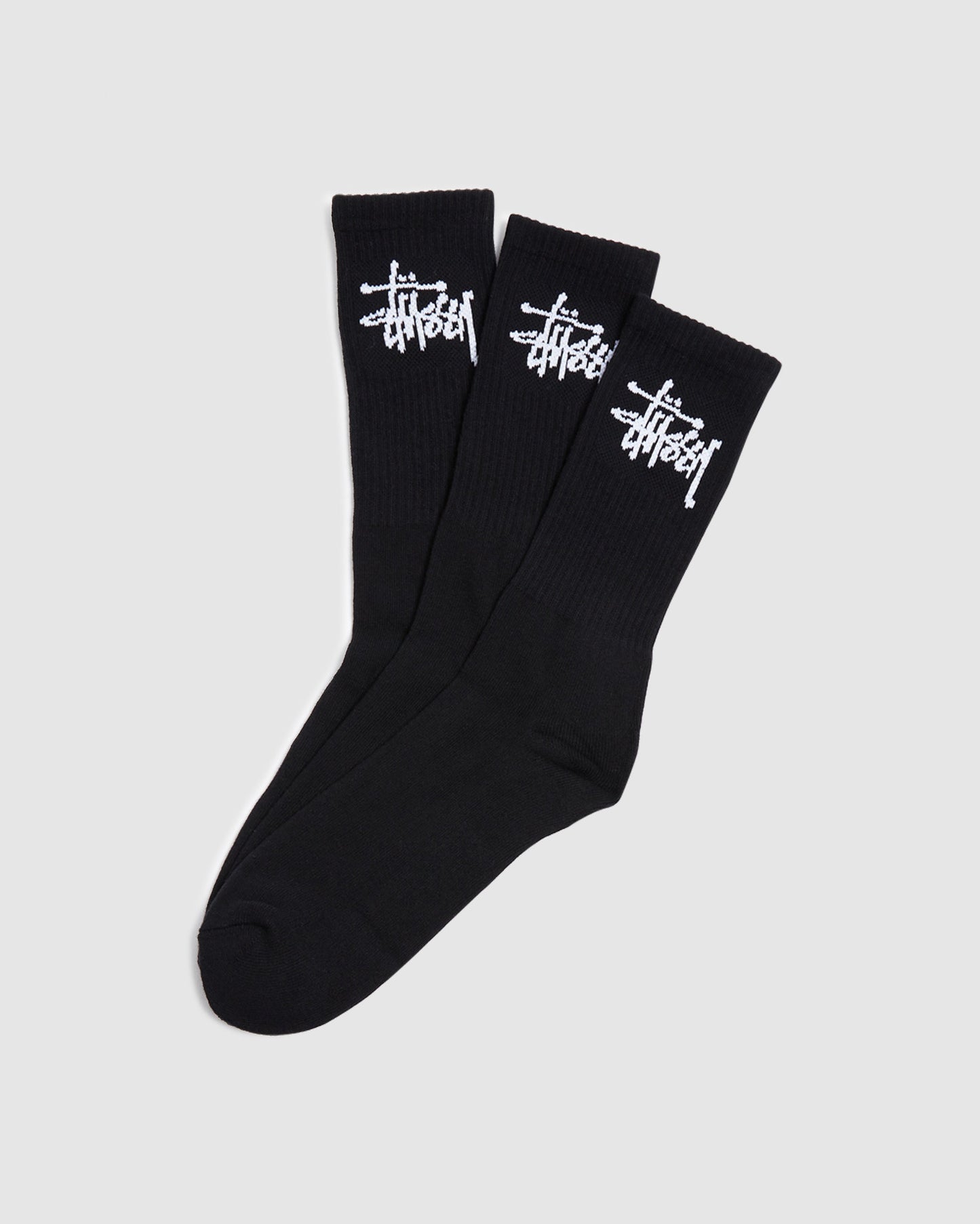 Stock Crew Socks 3 Pack