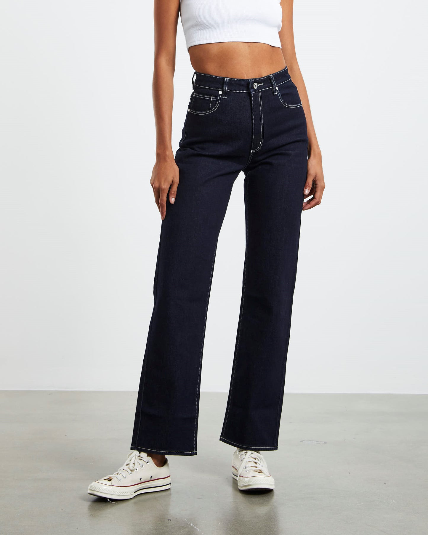 A 94 High Straight Jeans Alice Blue