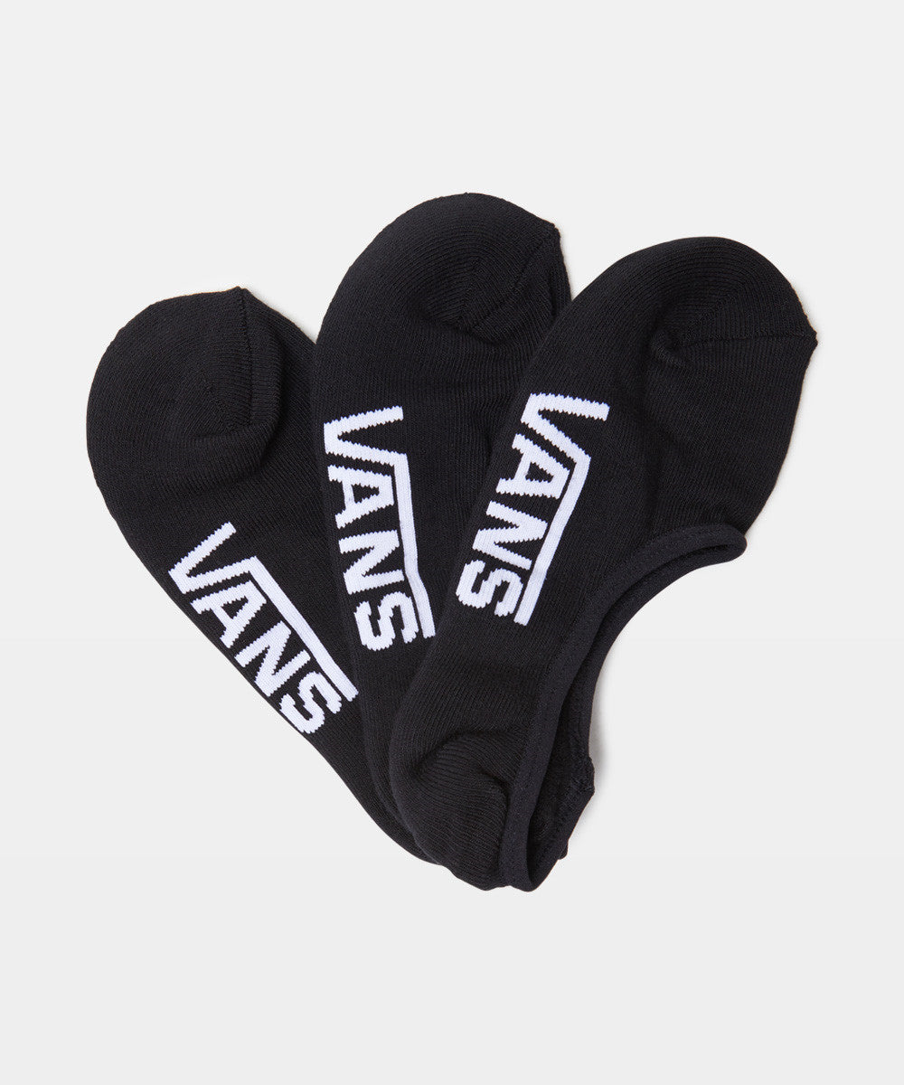 Basic Canoodle Socks Black 3 Pack S7-9