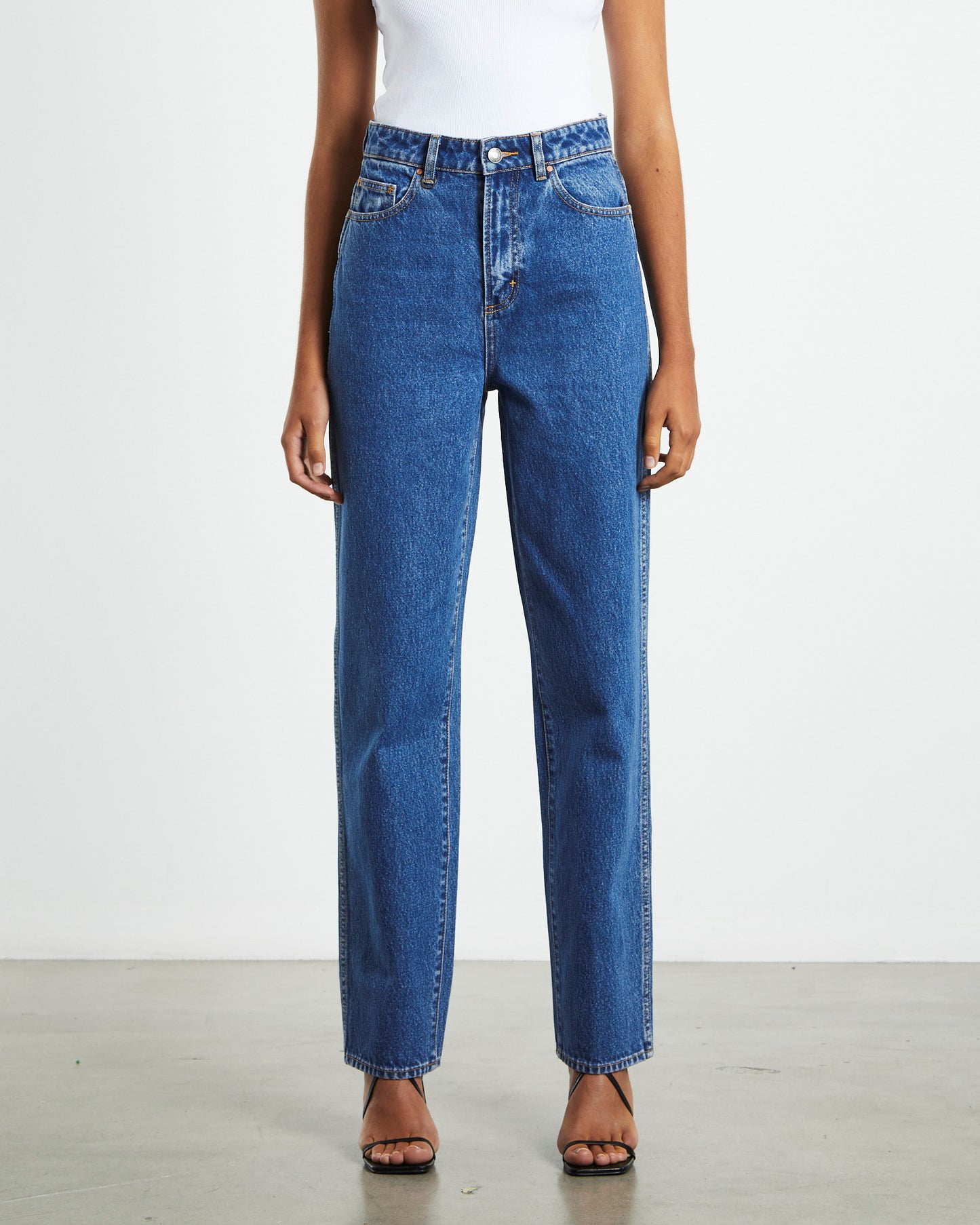 Sade Baggy Jeans 80s Blue