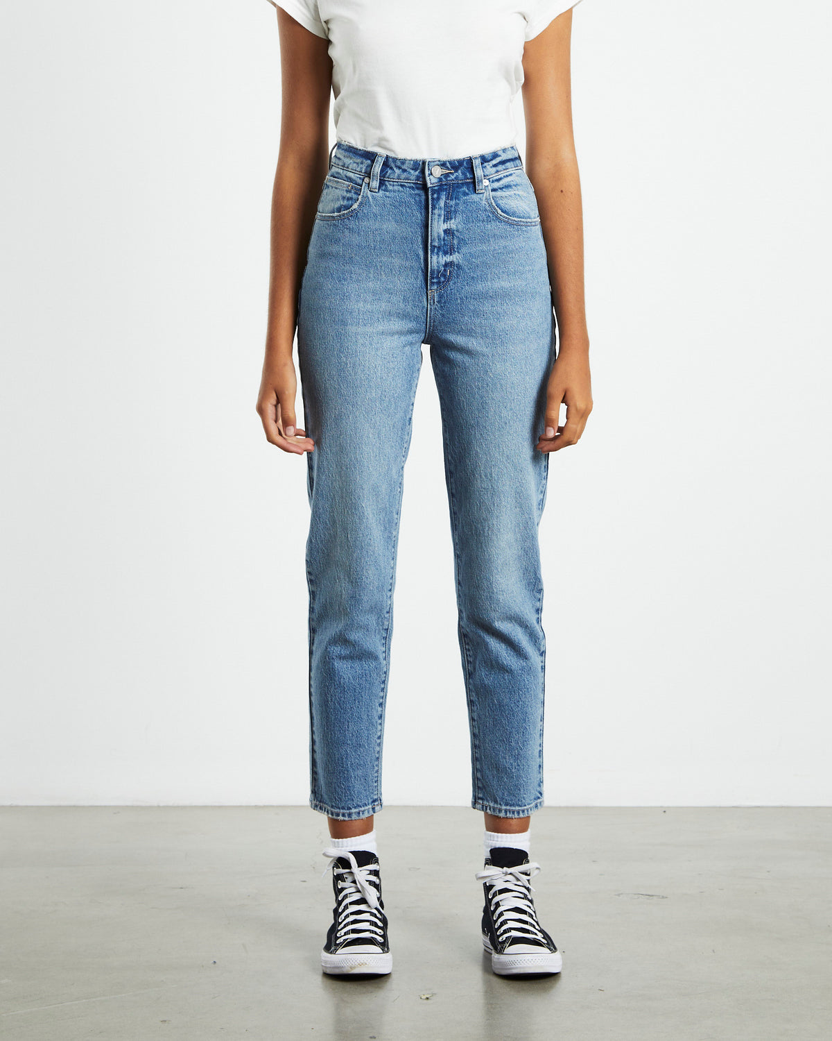 A 94 High Rise Slim Jeans Lizzie Y2K Blue BLUE
