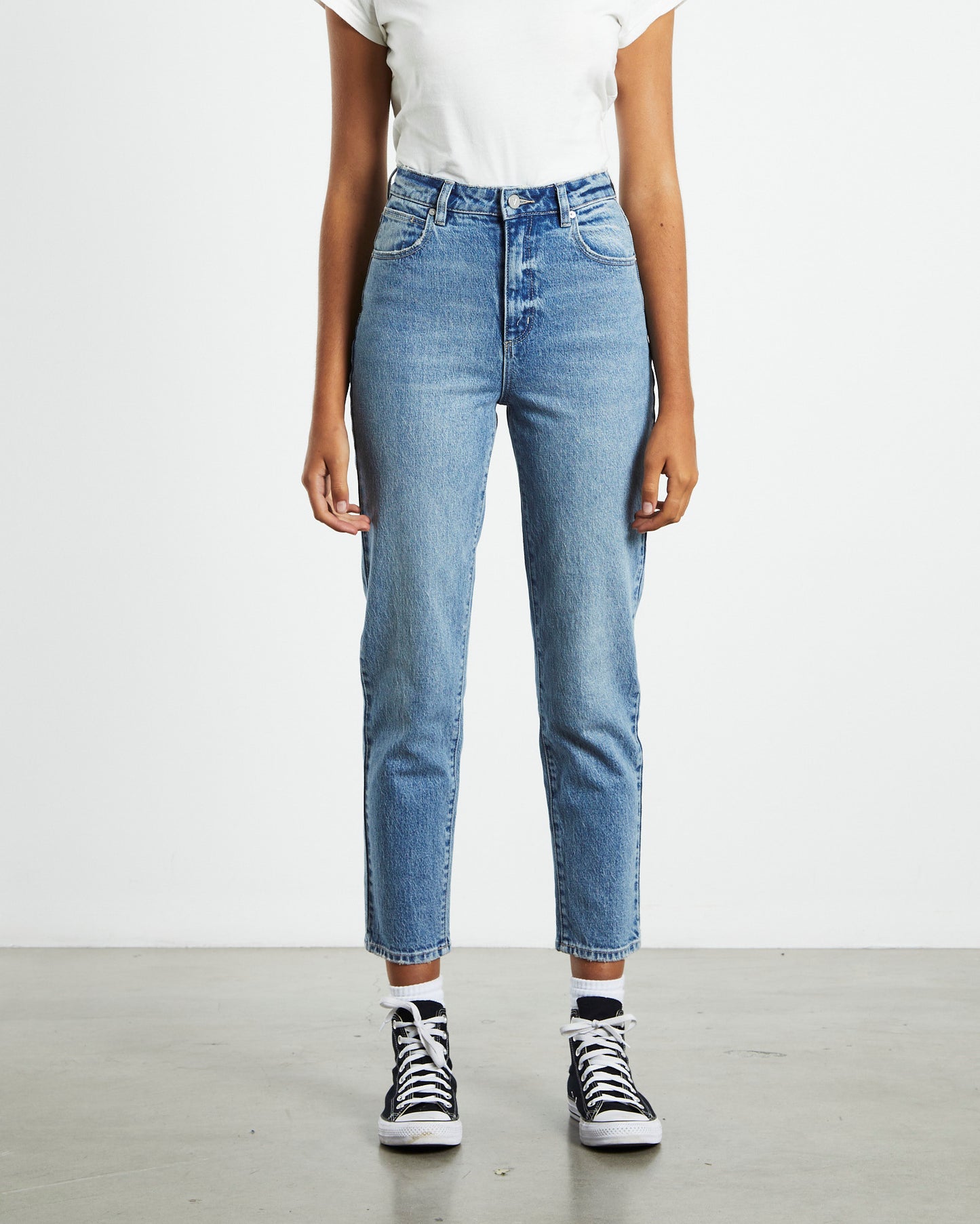 A 94 High Rise Slim Jeans Lizzie Y2K Blue