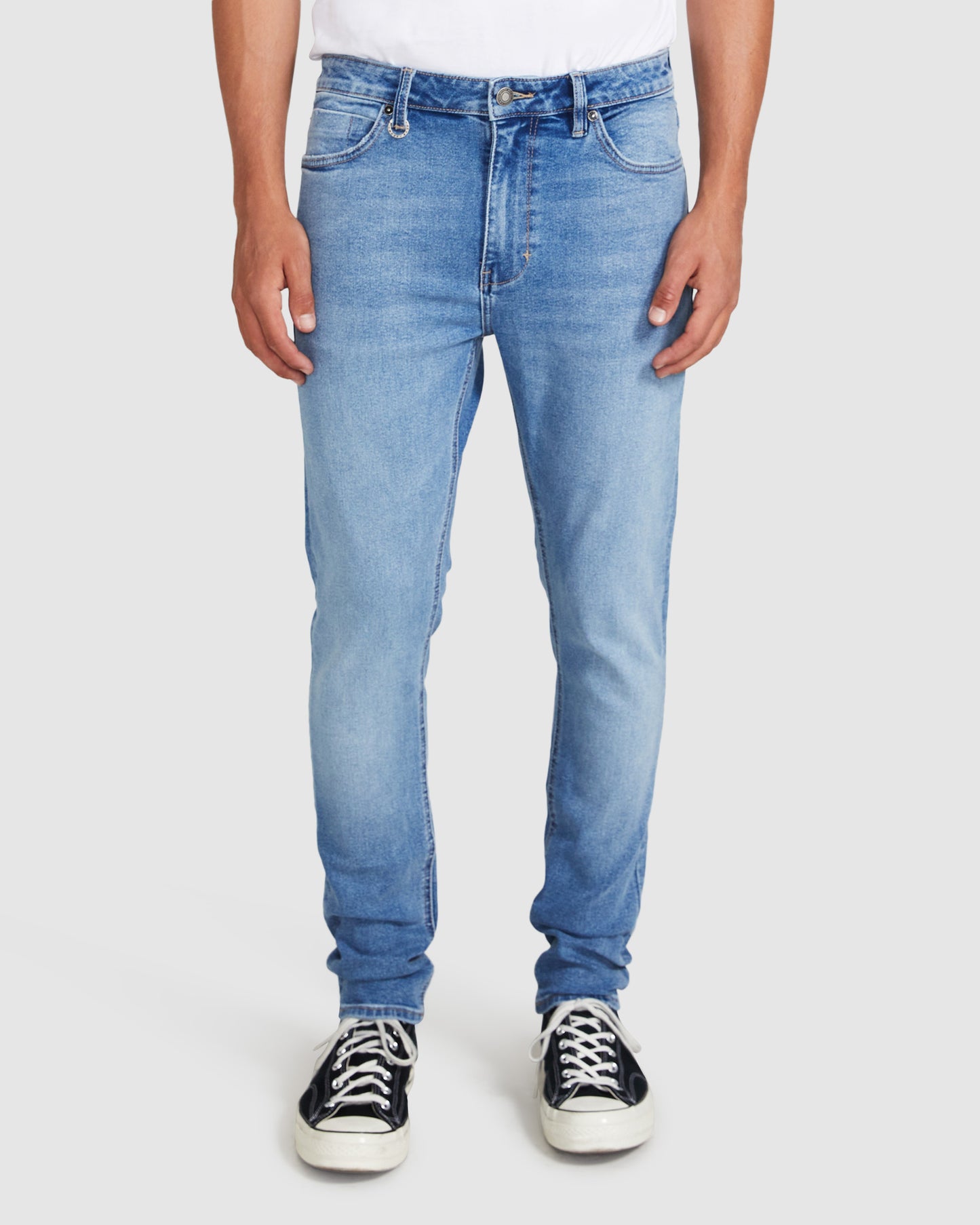 Rebel Skinny Denim Jeans Miller