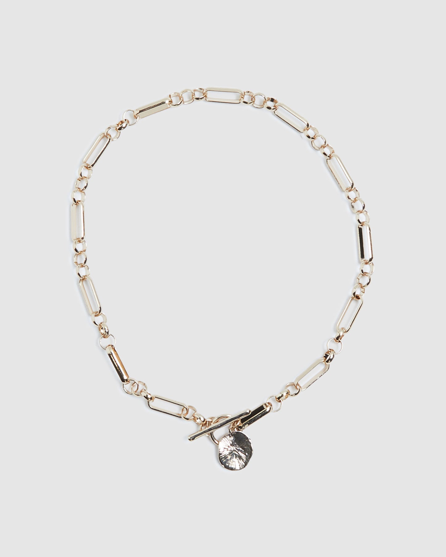 Cecile Chunky Coin Choker Gold