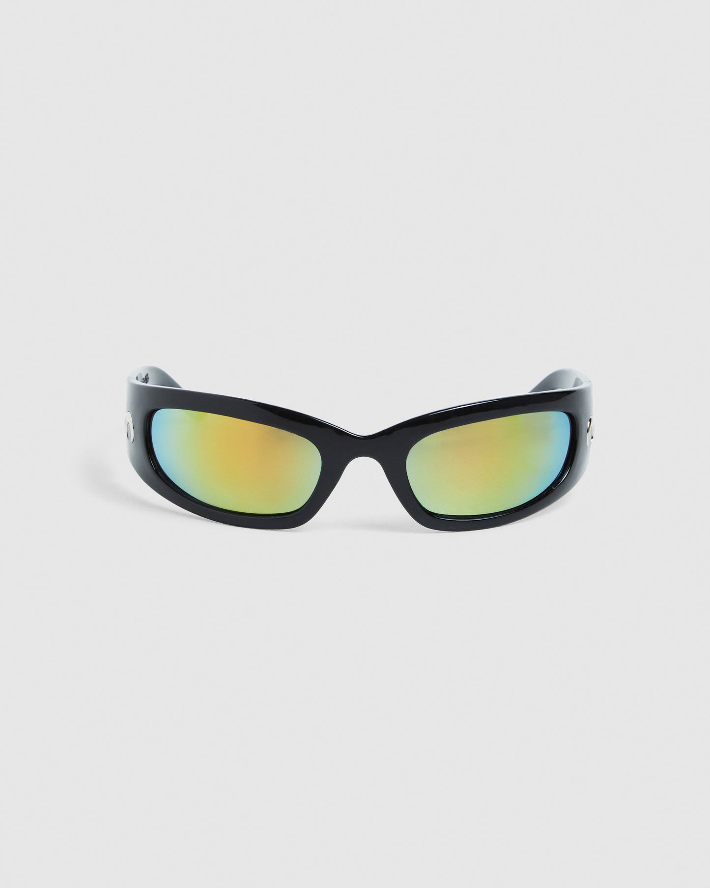 Tatum Wrap Around Sunnies Black