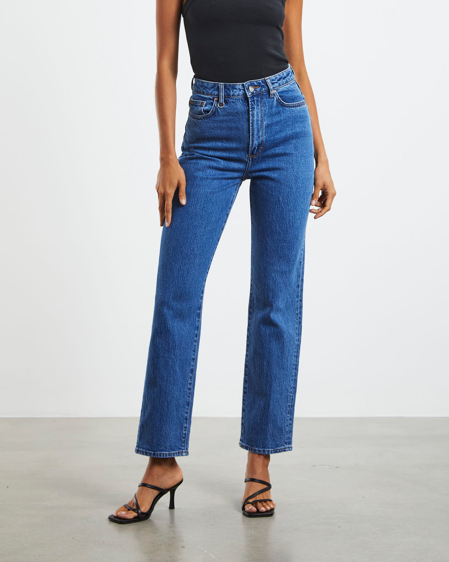 Nico Straight Denim Jeans French