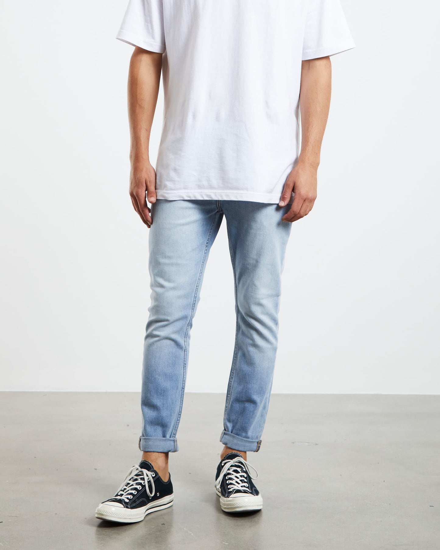 Rollies Skinny Denim Jeans Beached