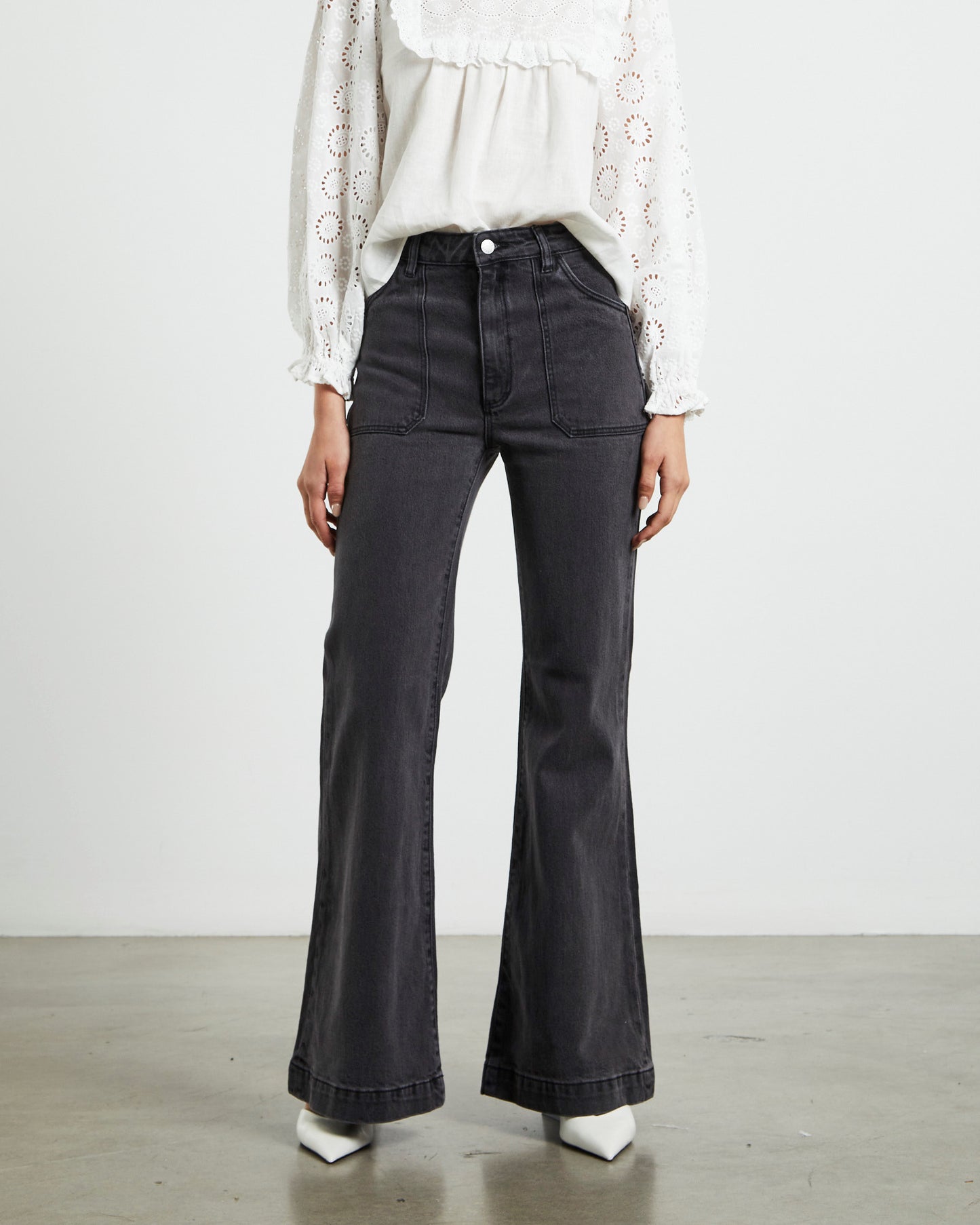 Eastcoast Flare Jeans Brad Black