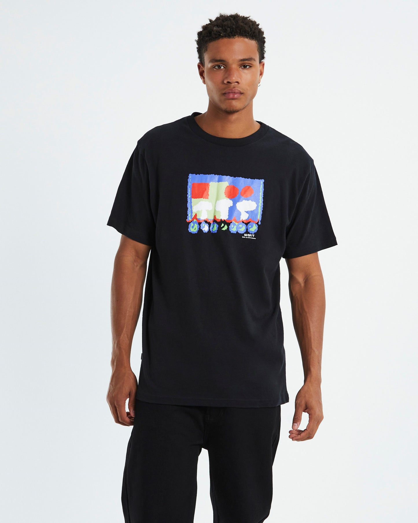 Highest Gander 50/50 Short Sleeve T-Shirt Pitch Black
