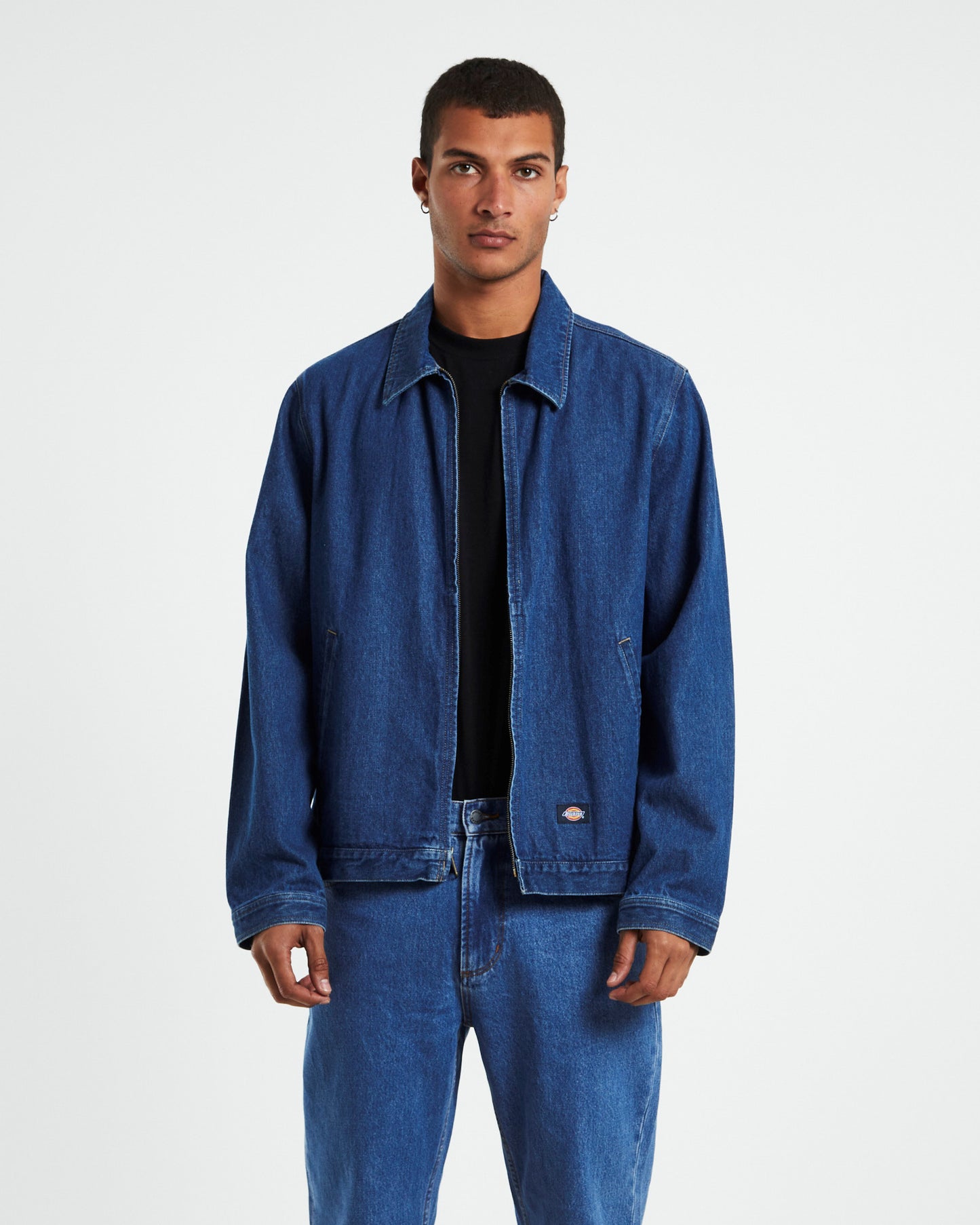 Eisenhower Denim Jacket Stone Washed Indigo Blue