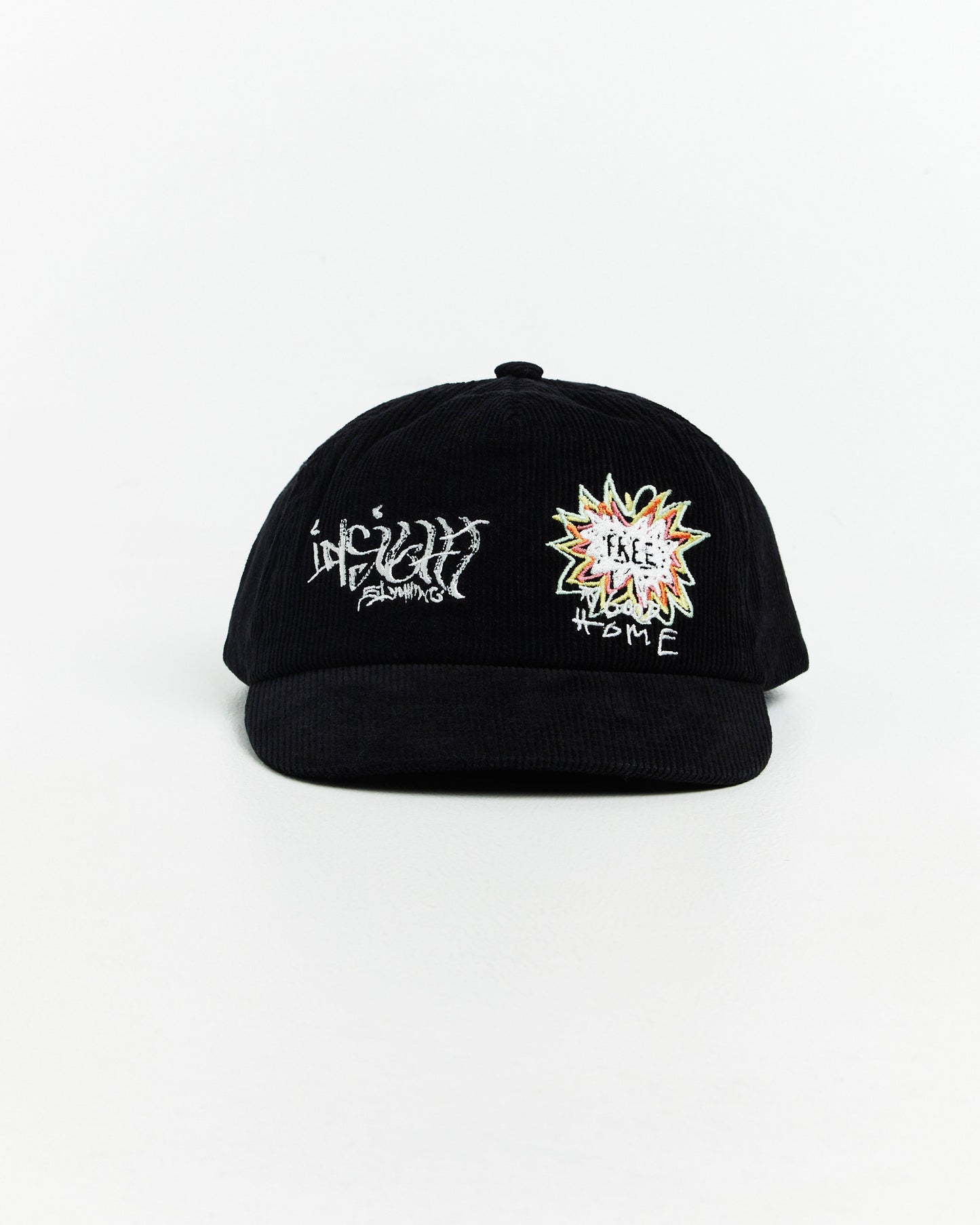 Good Home Cord Cap Black