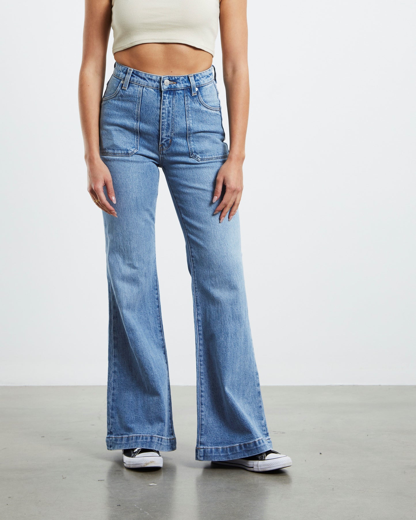 Phoebe Tonk x Rolla's Eastcoast Flare Jeans