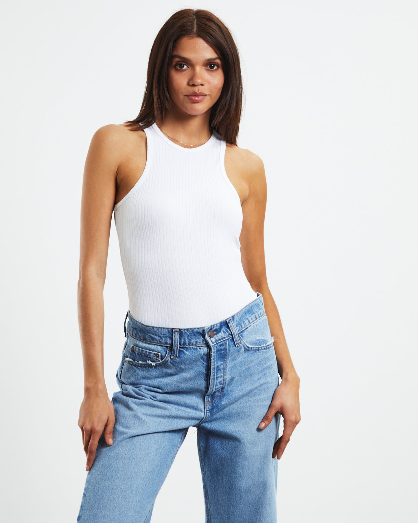 Luxe Rib Tank Top