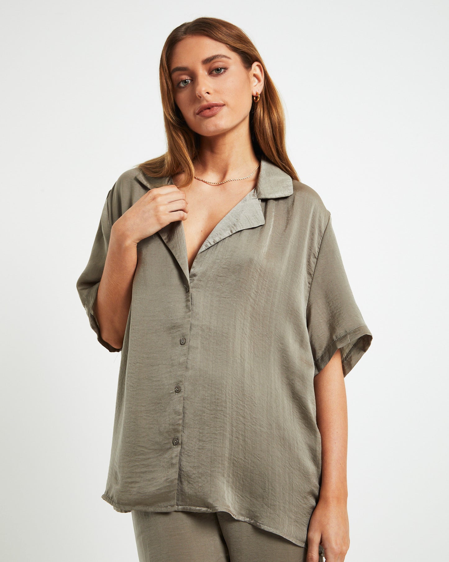 Hallie Shirt Olive
