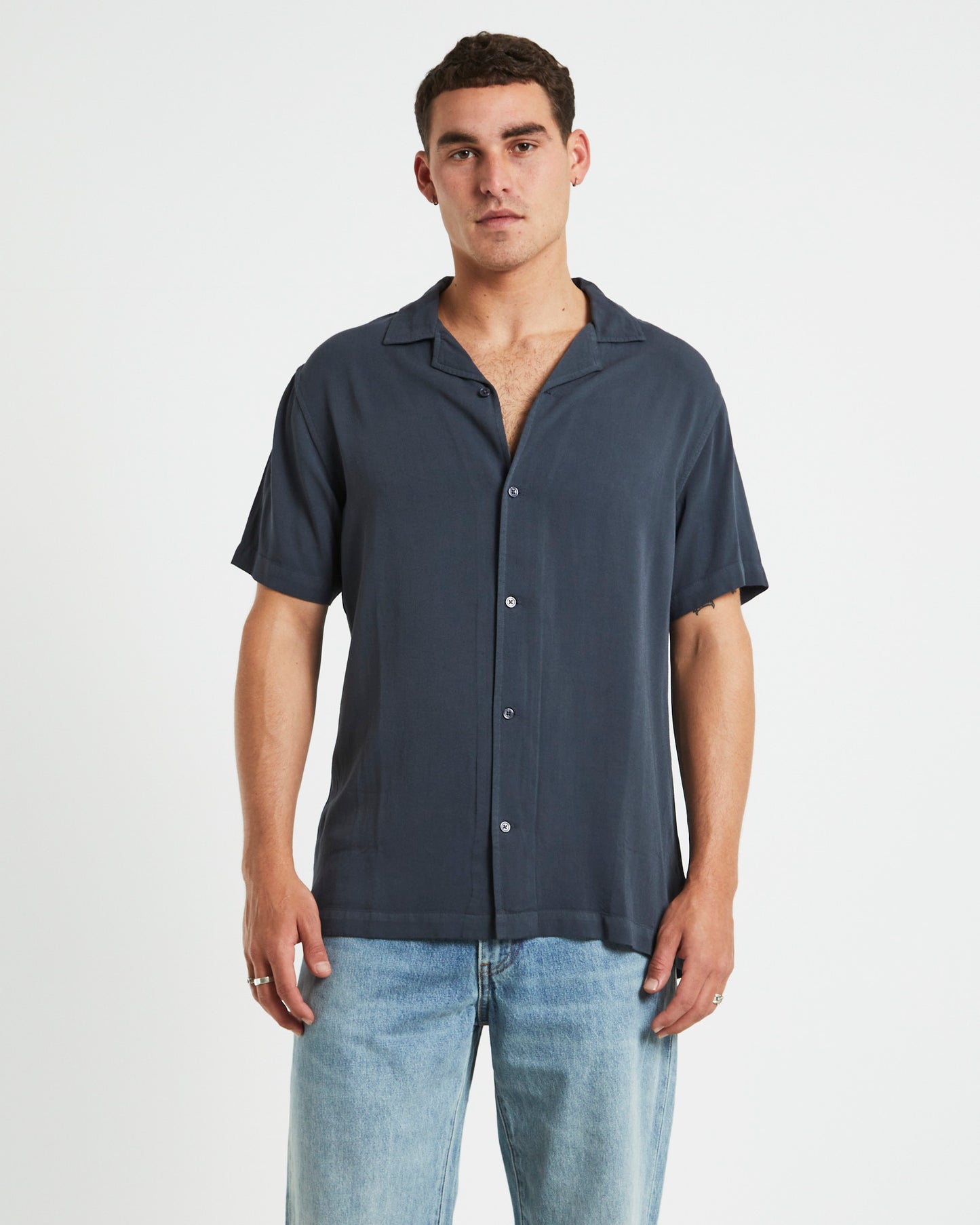 The Reckoner Resort Short Sleeve Shirt Dusty Black