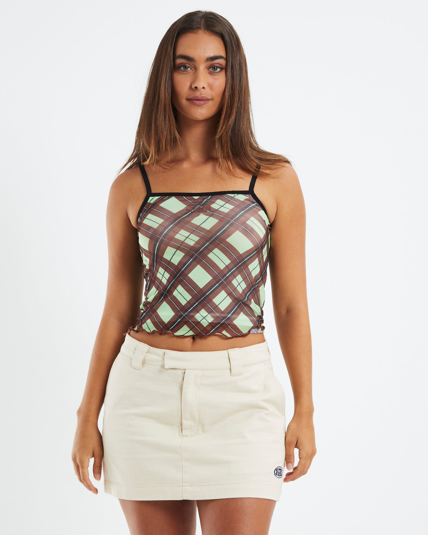 Diamond Plaid Sglet