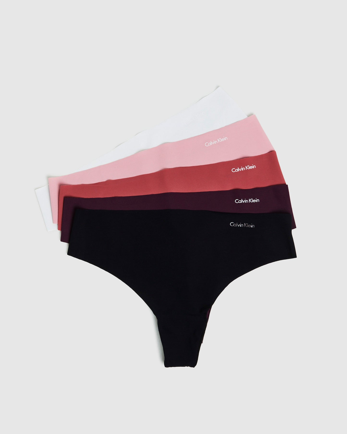 Invisibles Thong Underwear 5 Pack Multi