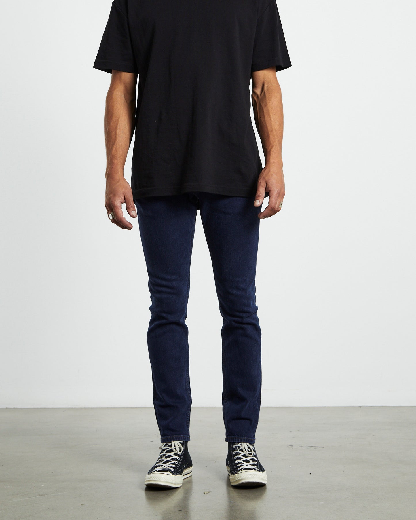 Stinger Skinny Denim Jeans Twistys Dark