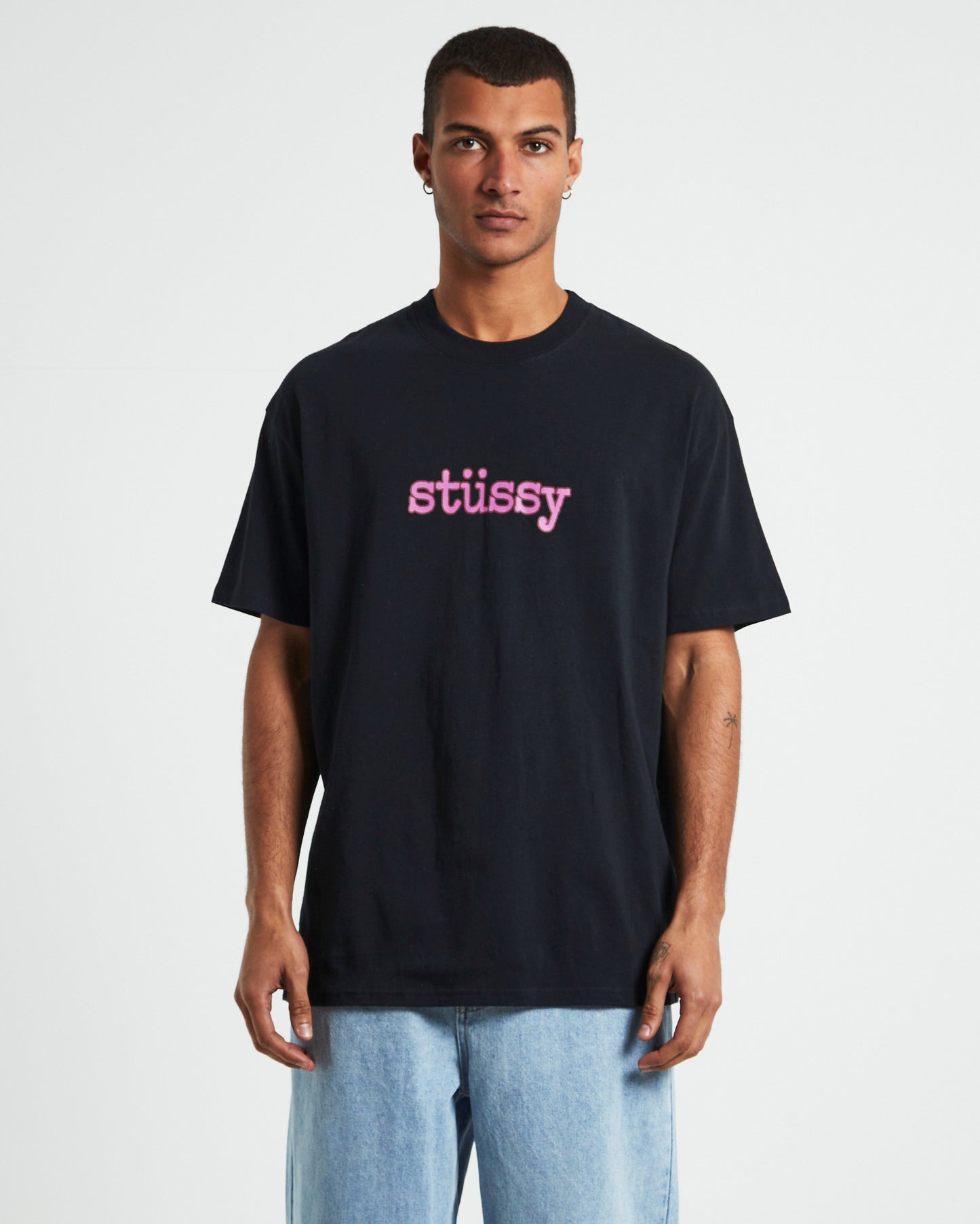 Typewriter Short Sleeve T-shirt Black