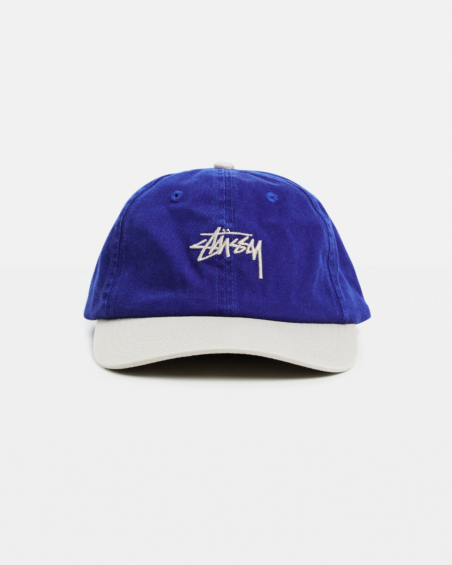 Stock Low Pro Cap Mid Blue Winter White