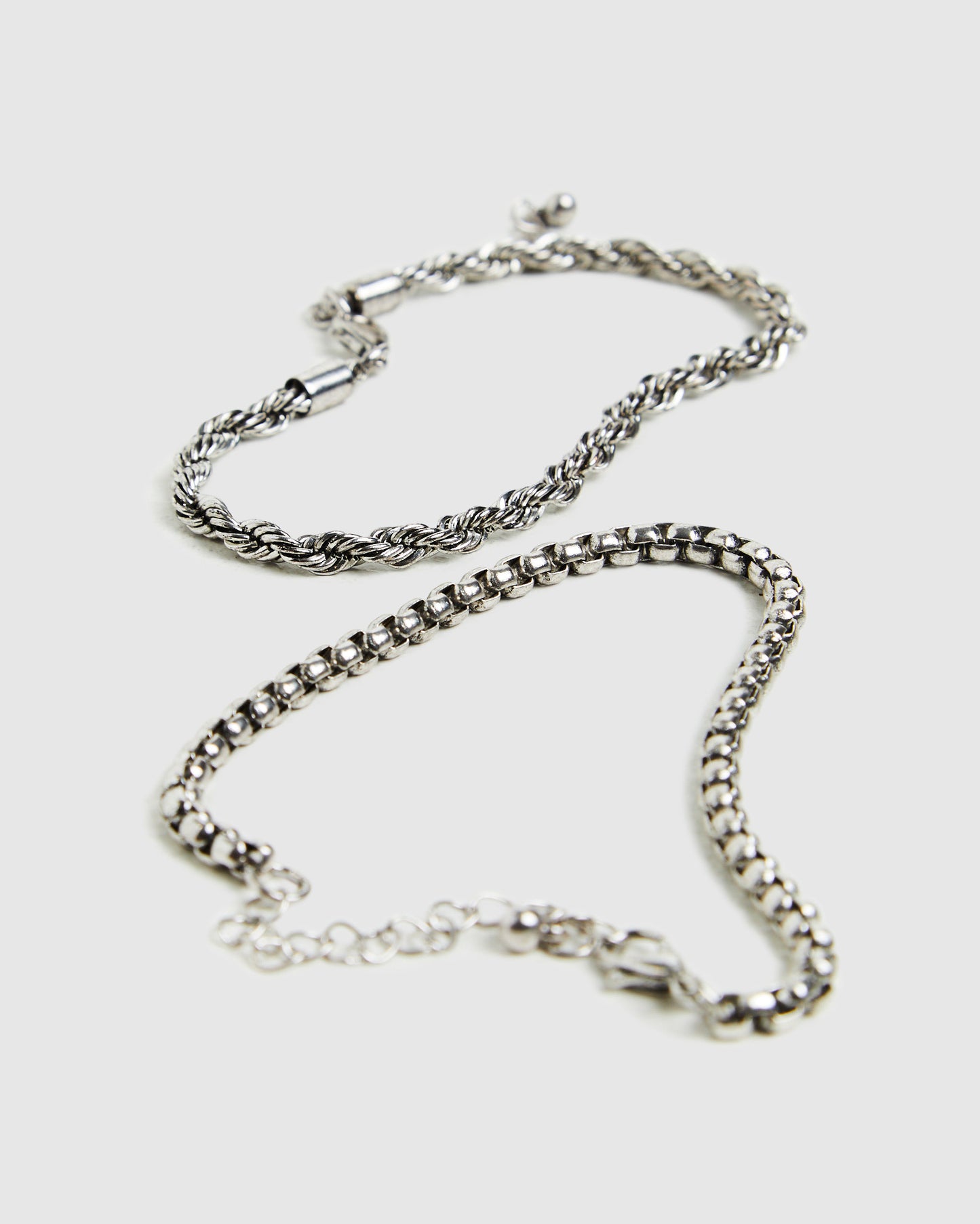 Kerning Bracelet 2 Pack Silver