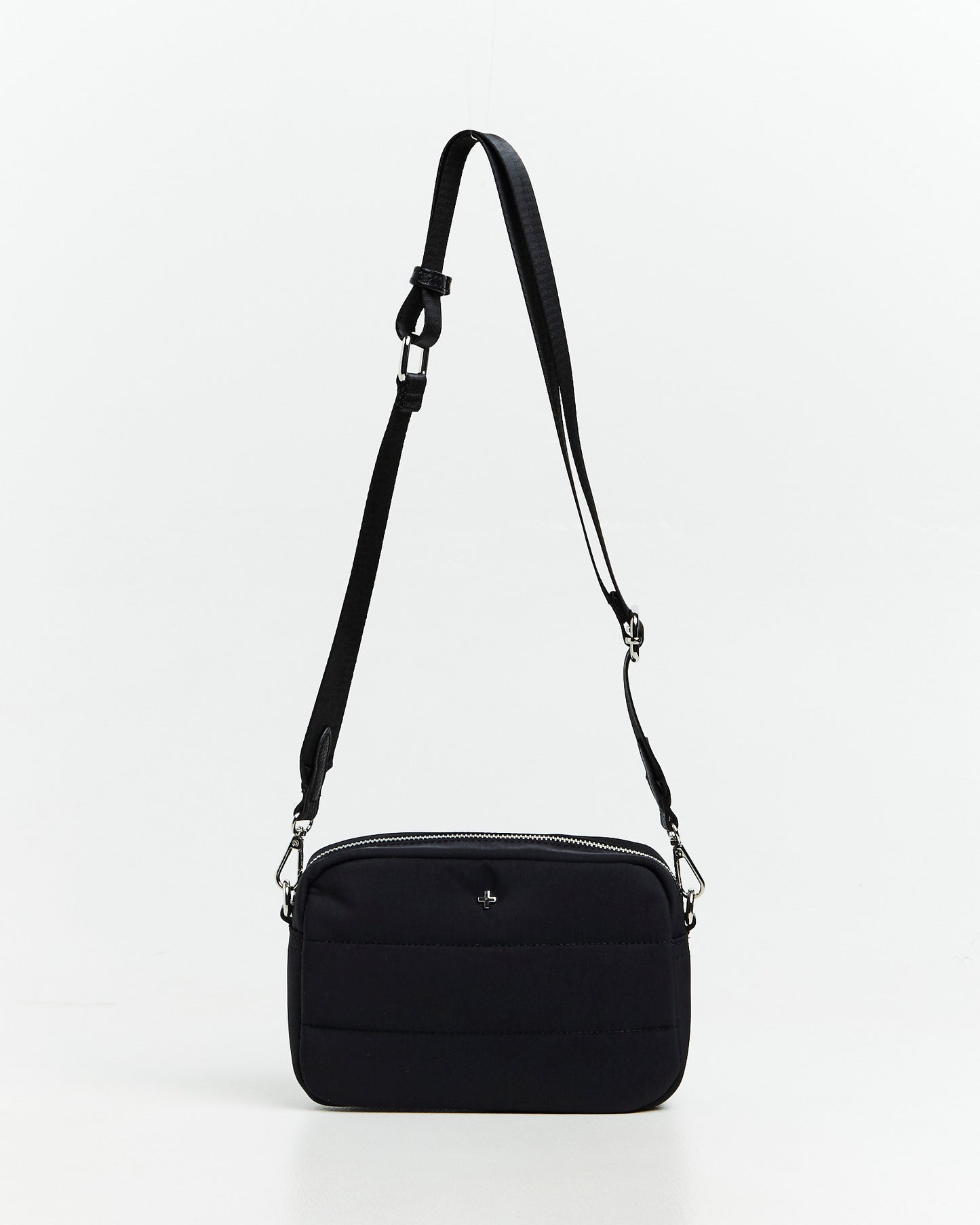 GP Exclusive - Flo Nylon Crossbody Bag Black/Silver