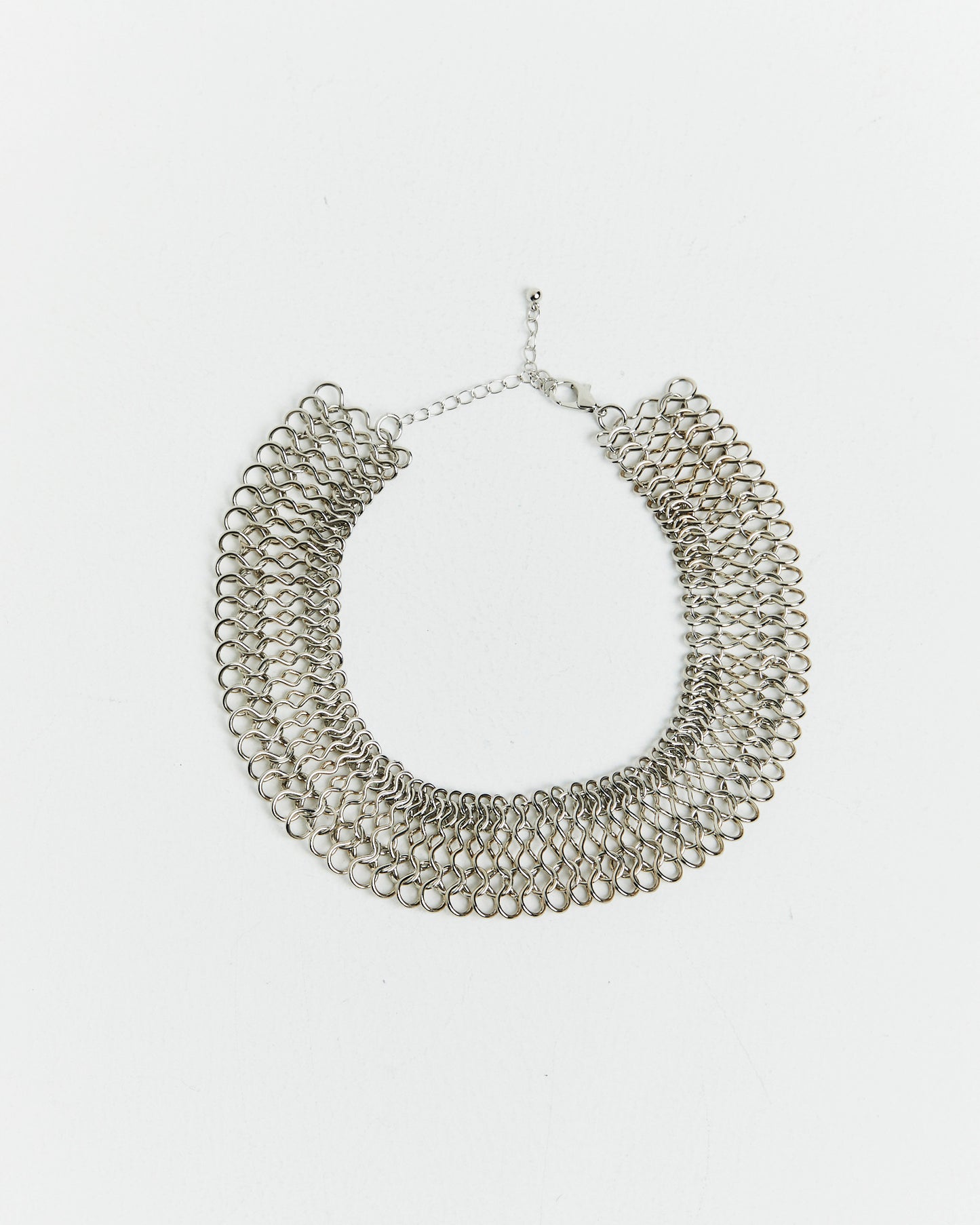 Chain Link Chocker Silver