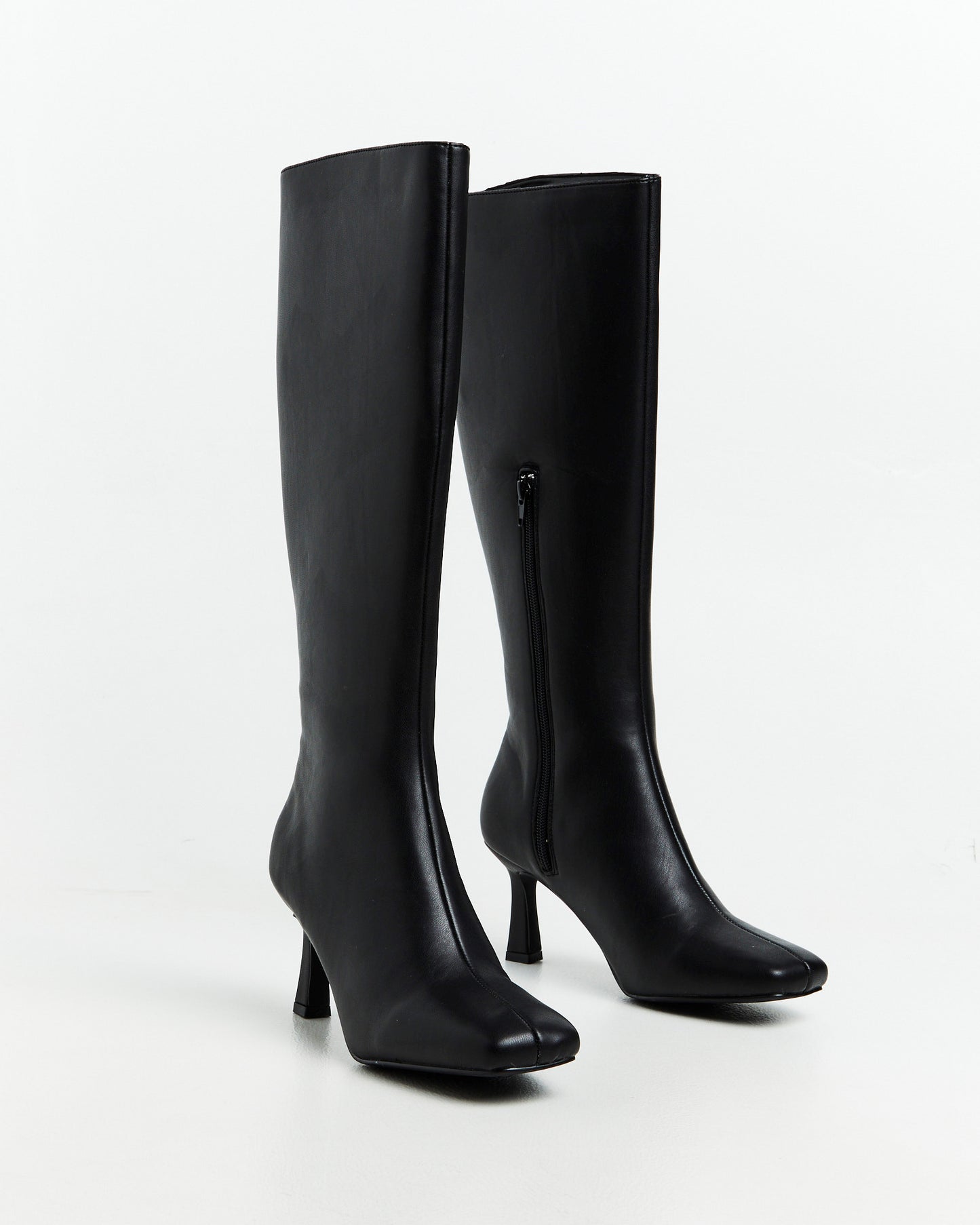 Candid Heel Boots Black