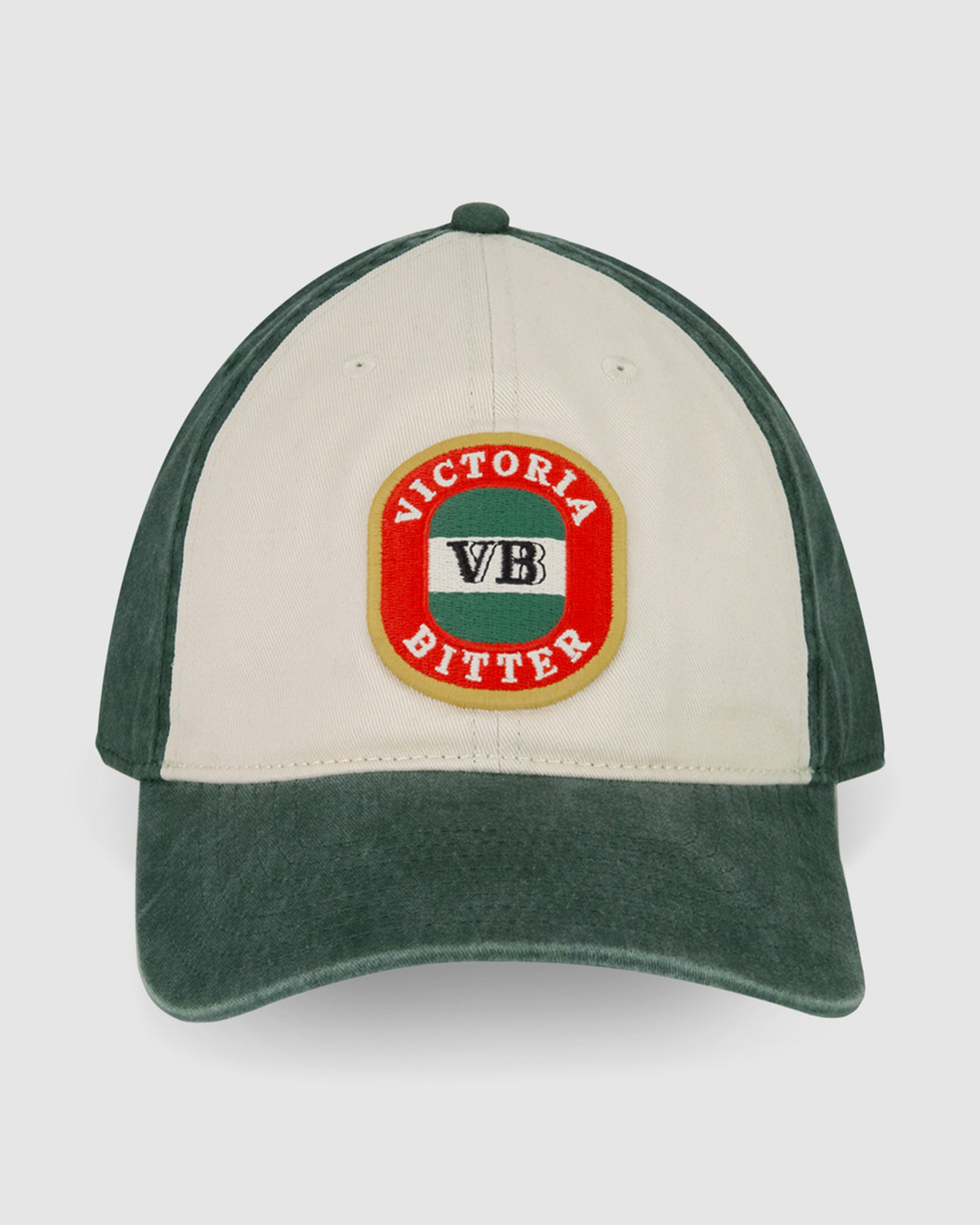 American Needle VB Raglan Wash Two Tone Cap IVORY / BOTTLE