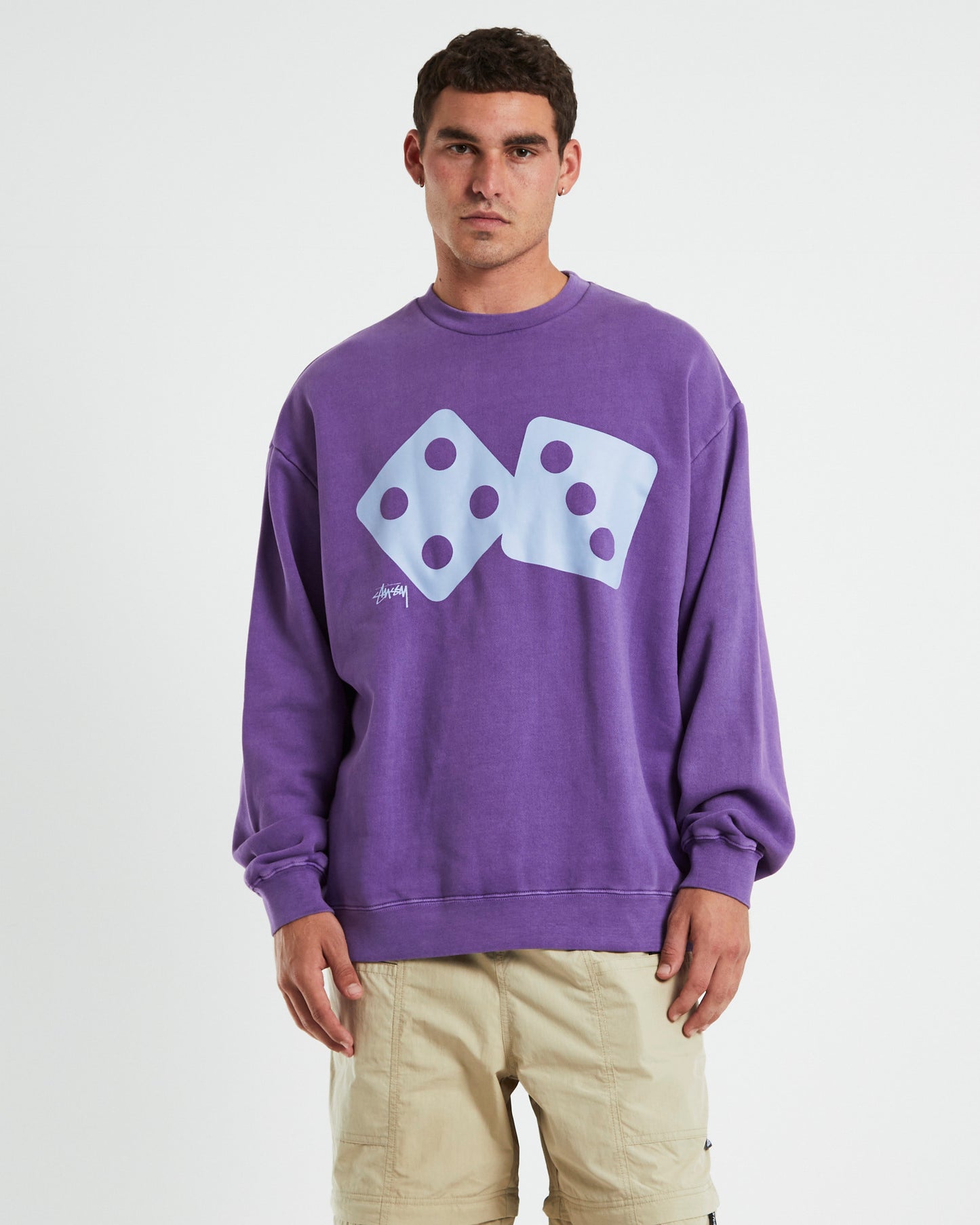 Two Dice 50-50 Crew Pigment Bright Violet
