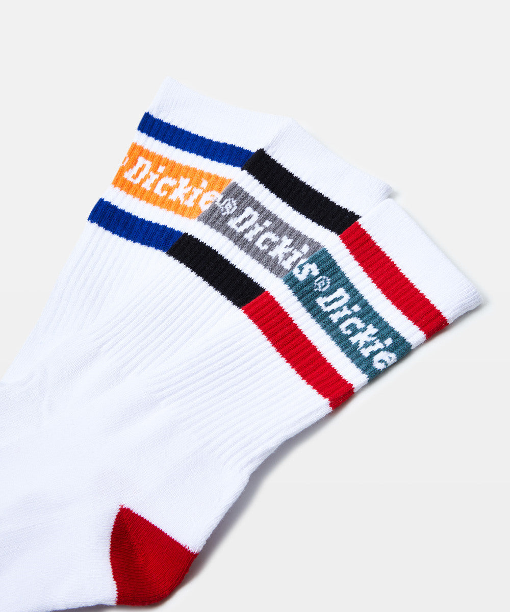 Madison Heights Crew Socks 3 Pack Multi