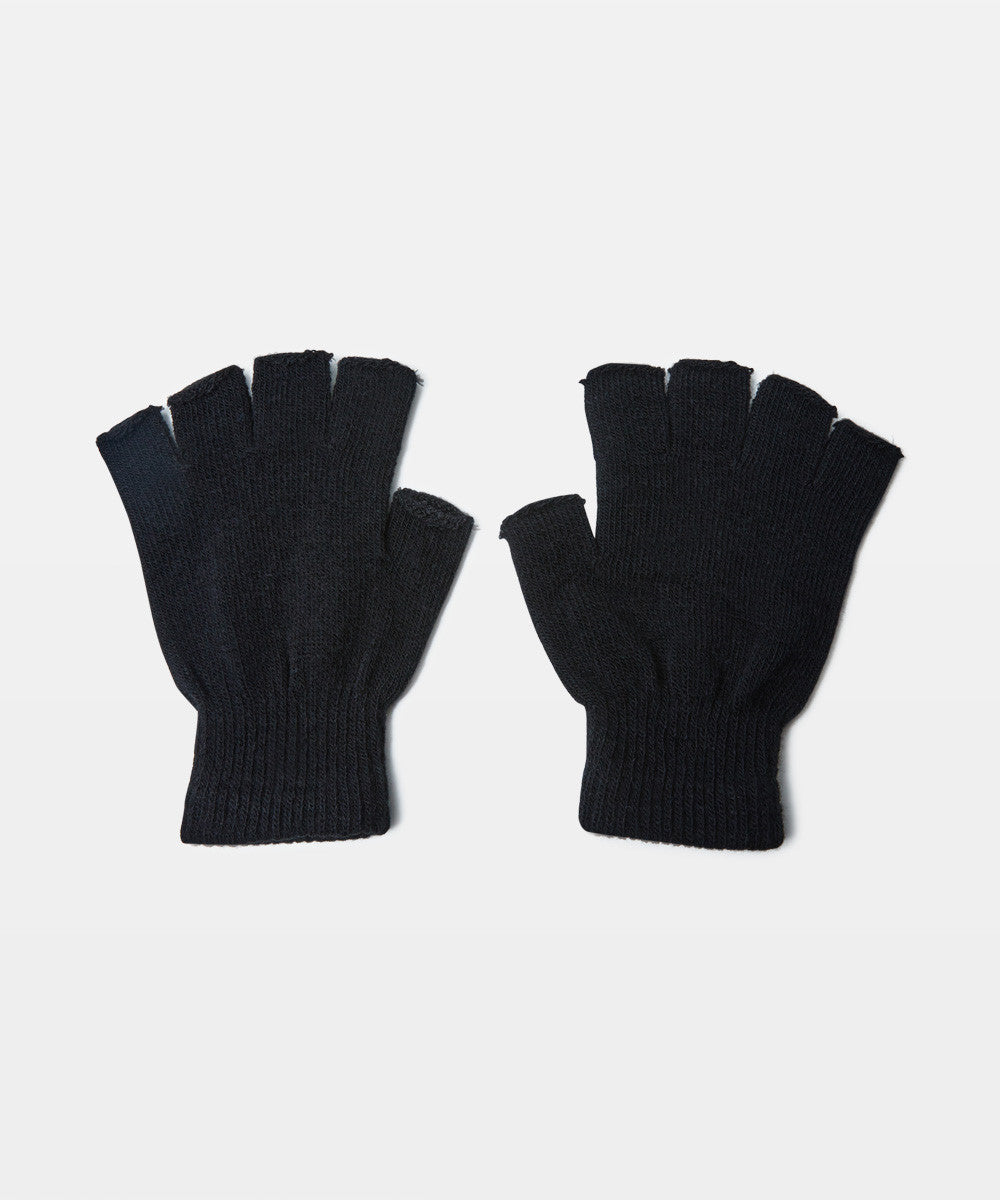 Fingerless Gloves Black BLACK