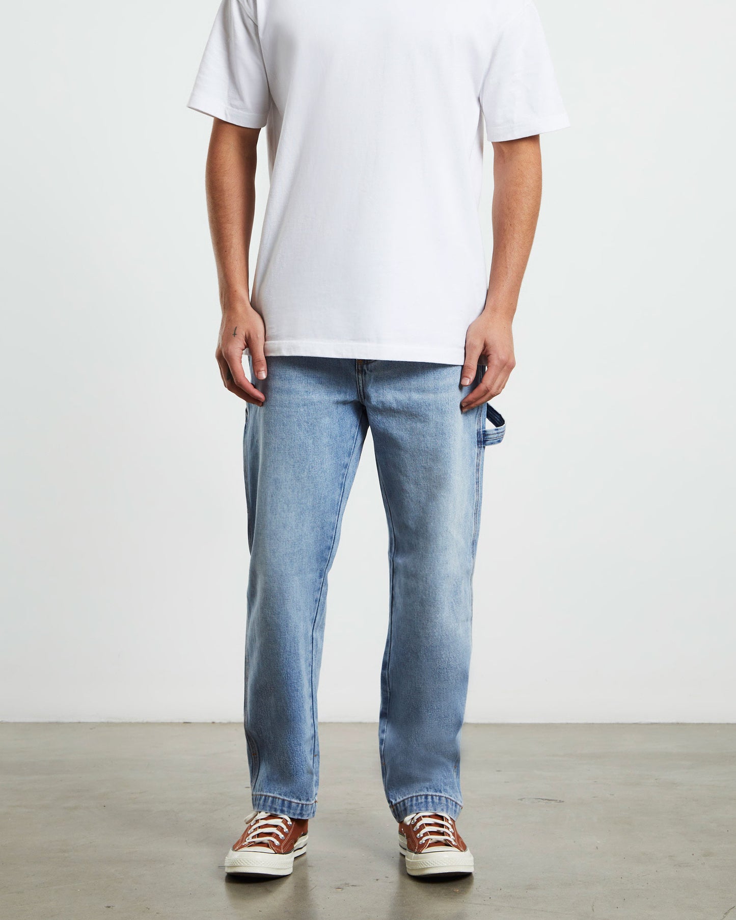 Ezy Carpenter Original Denim Jeans Stone