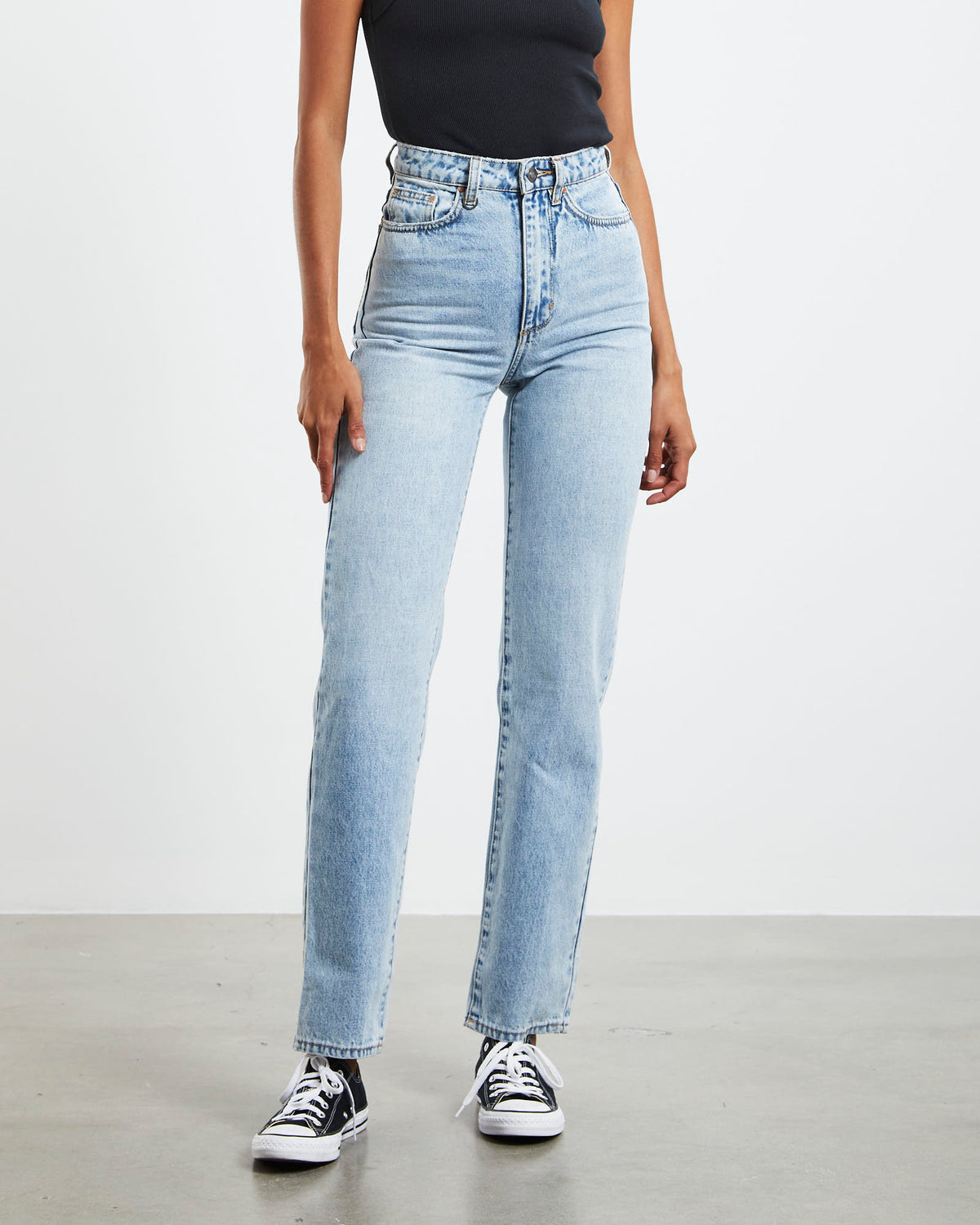 Nico Straight Denim Jeans DENIM