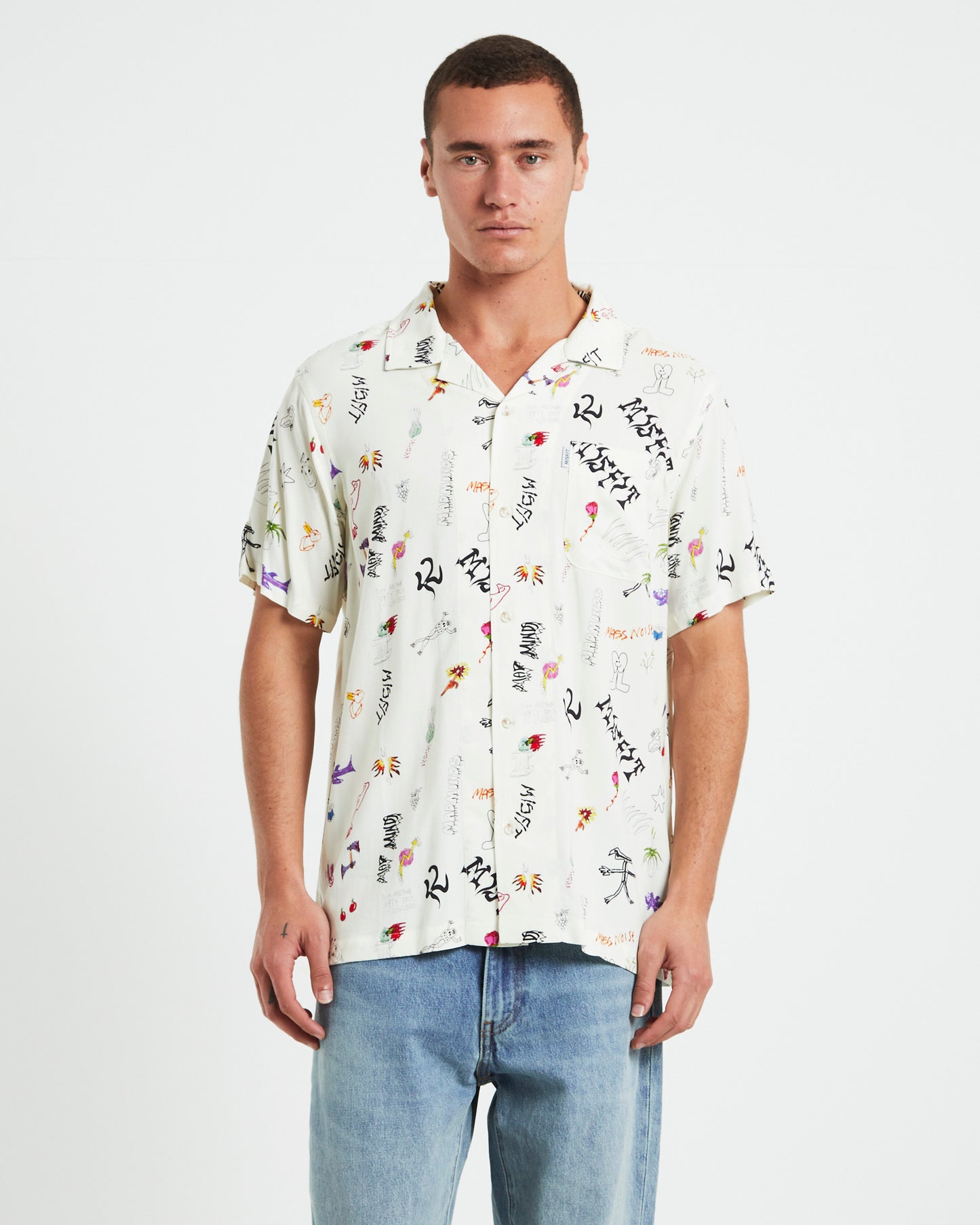 Mandiball Short Sleeve Shirt in Multi