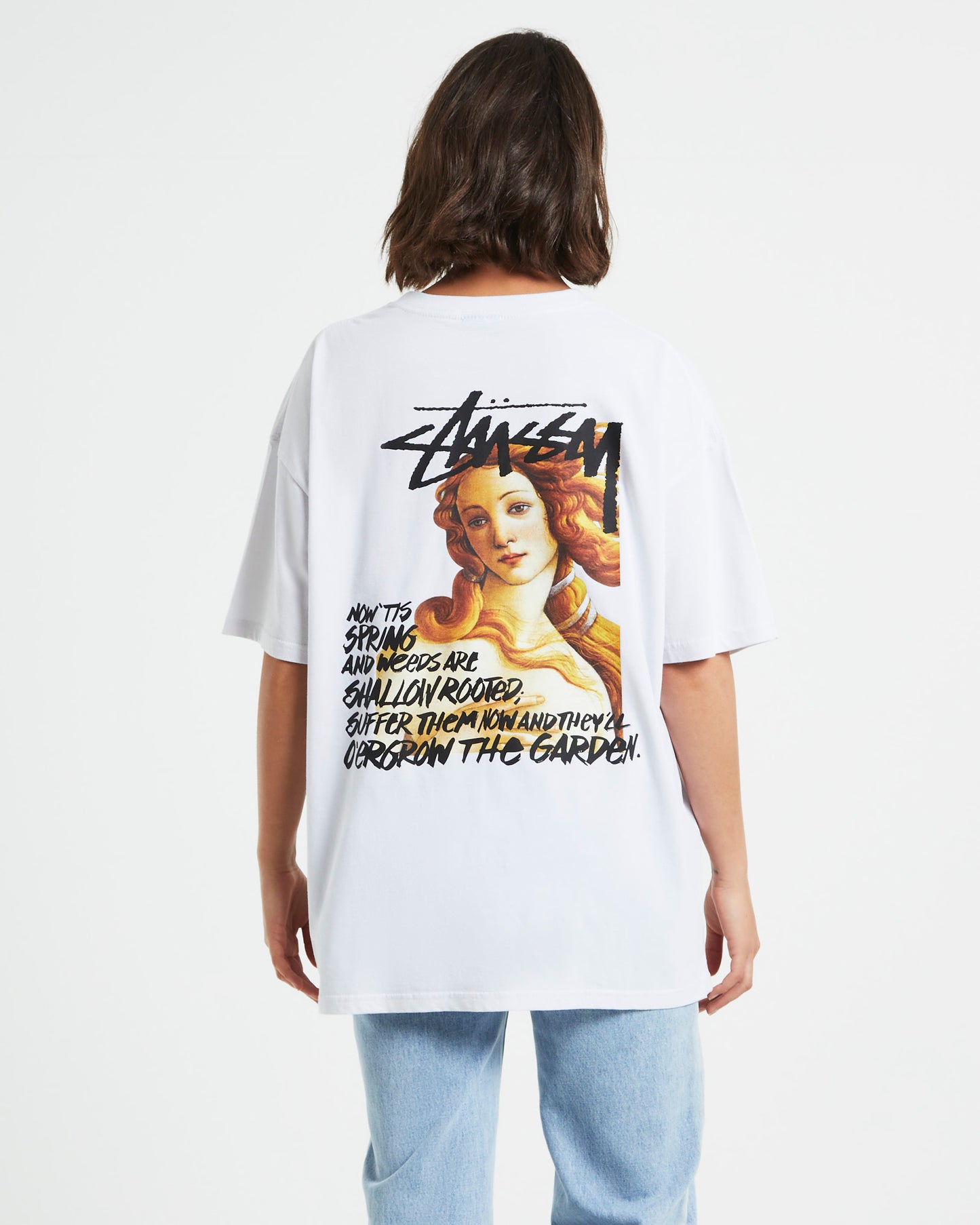 Venus Relaxed Short Sleeve Tee in White