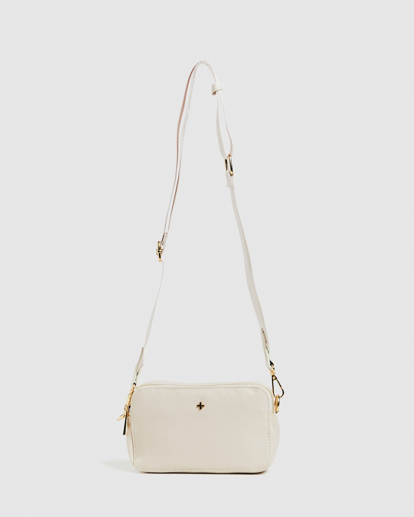 Laroi Cross Body Bag in Bisque Nylon Gold