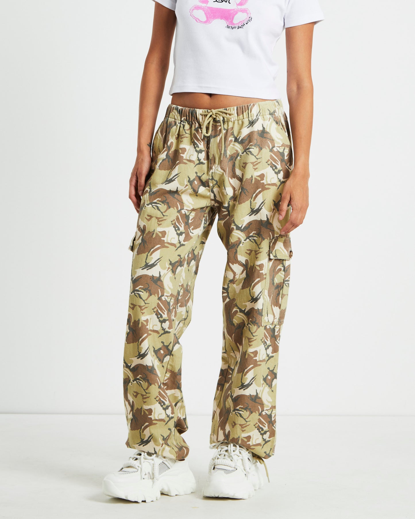 Camo Cargo Pants in Assorted